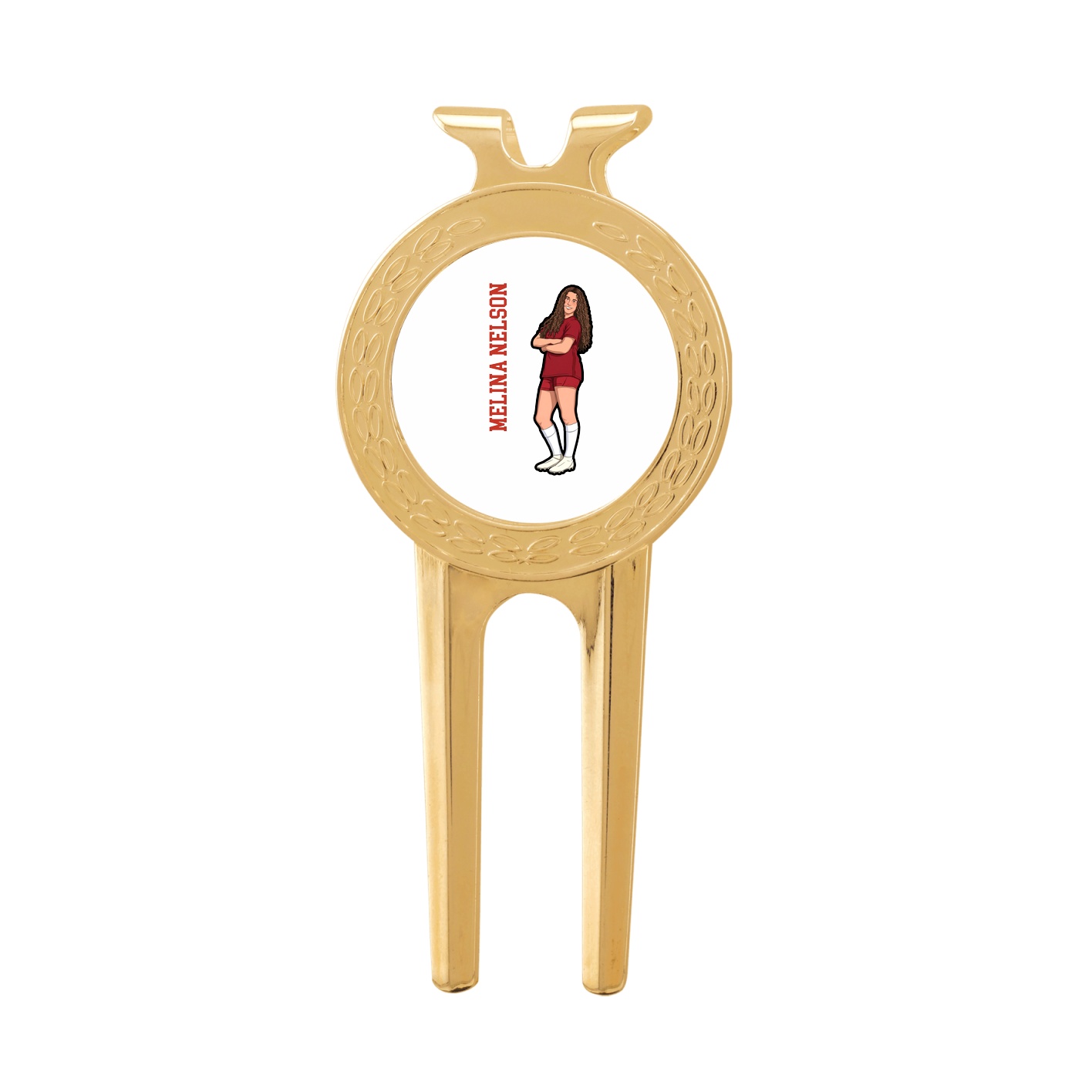 Divot Tool with Ball Marker — Name Vertical in Classic