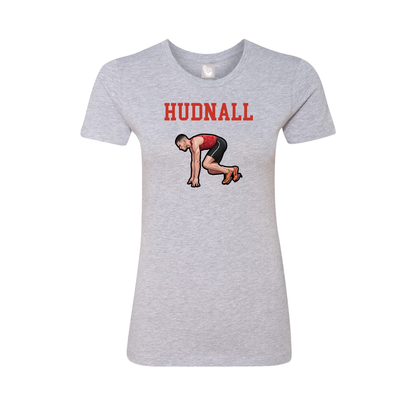 Fitted Women's Tee — Shirsey in Grey
