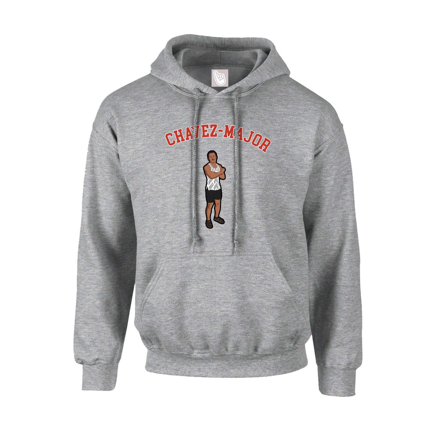 Youth Hoodie — Shirsey Arch in Grey