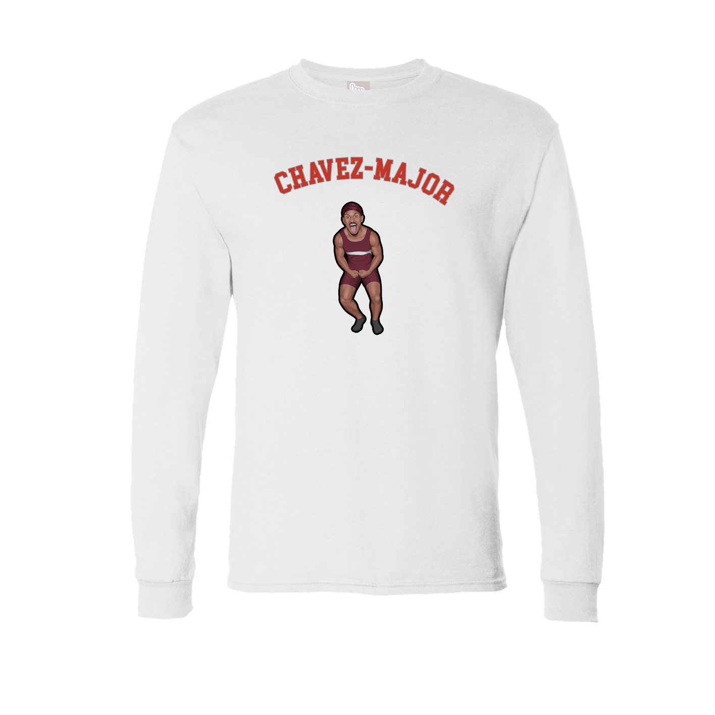 Long Sleeve Tee — Shirsey Arch in White
