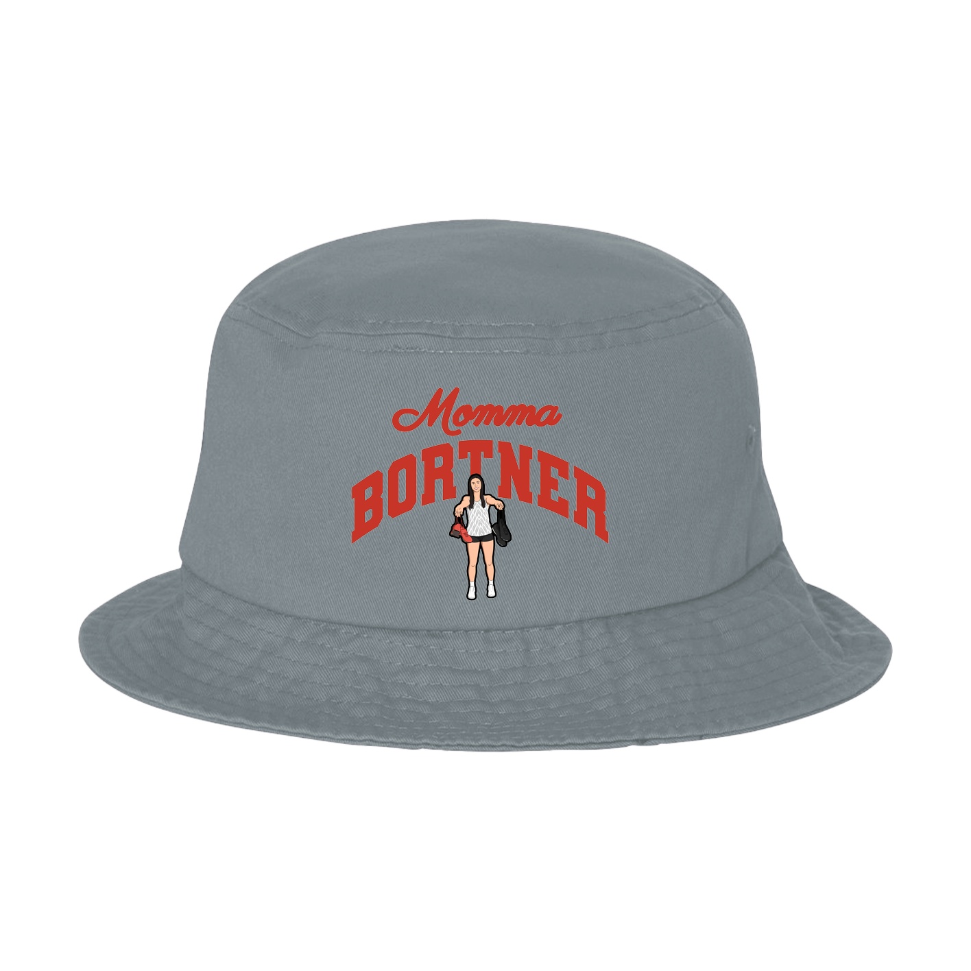 Bucket Cap — Mothers Day Arch in Grey