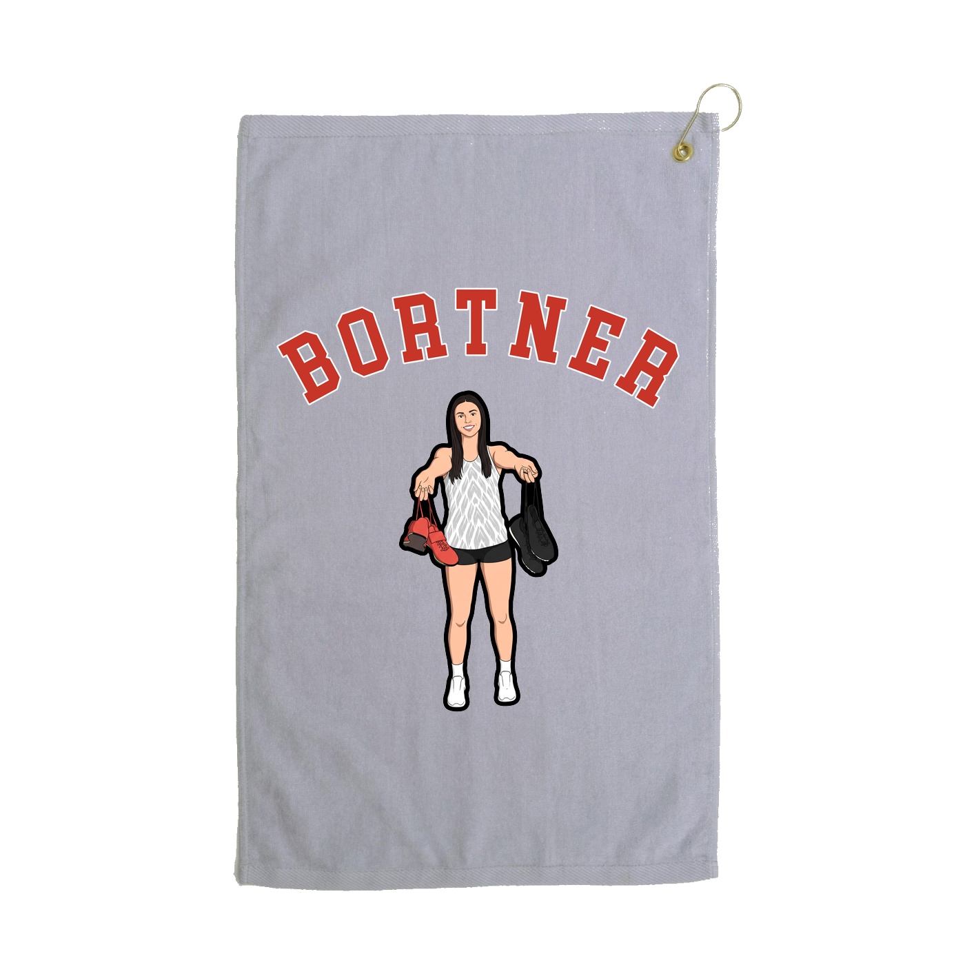 Golf Towel — Shirsey Arch in Grey