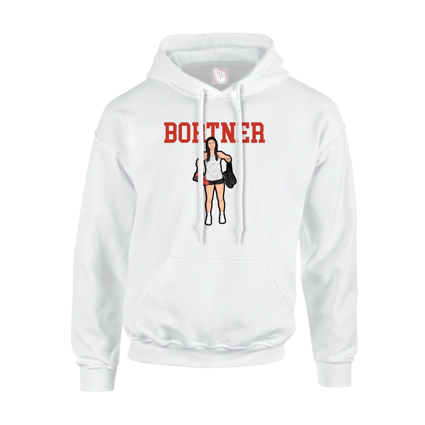 Youth Hoodie — Shirsey in White