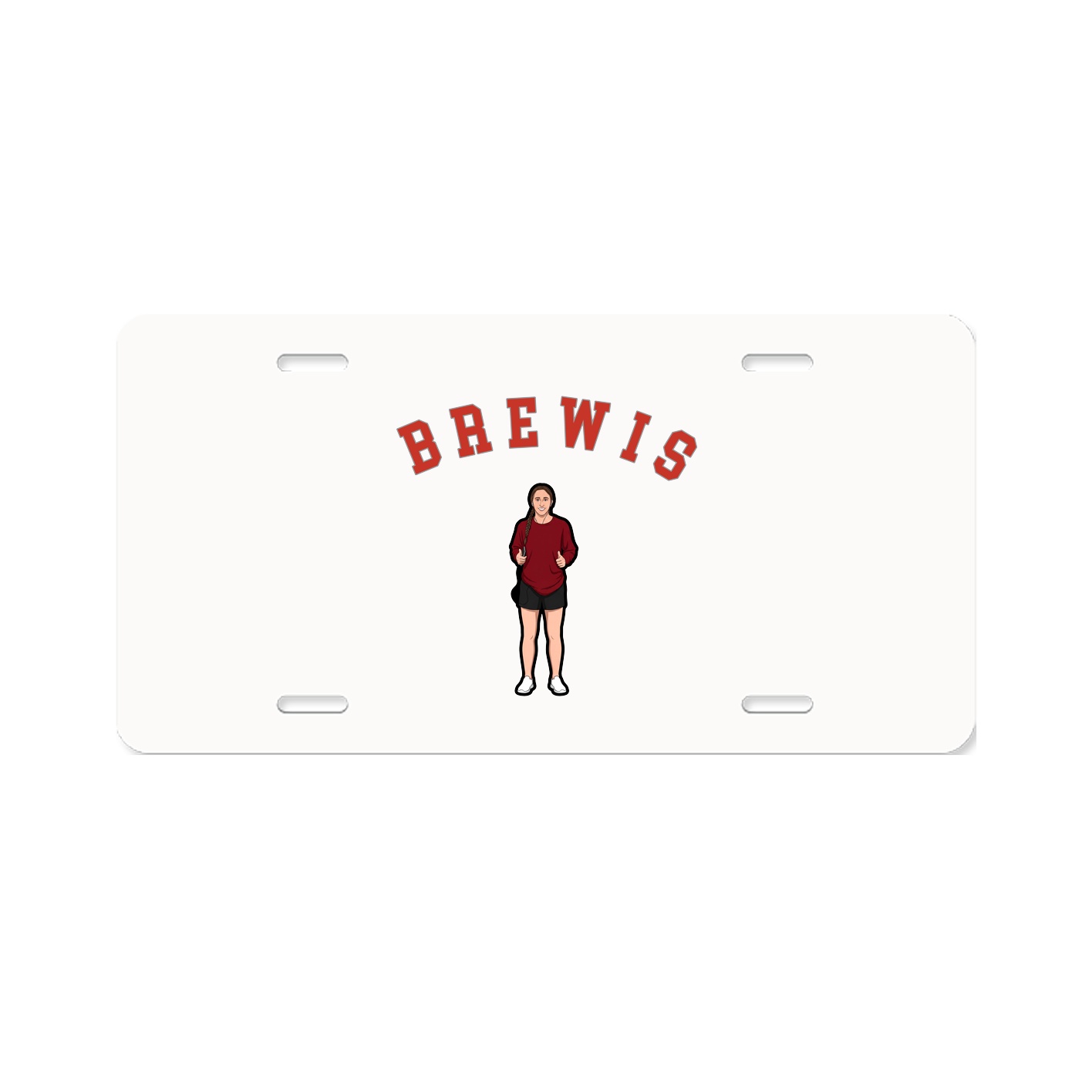 License Plate — Shirsey Arch in Classic