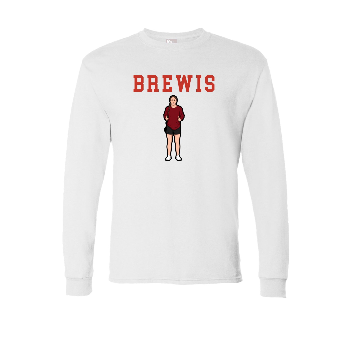 Long Sleeve Tee — Shirsey in White