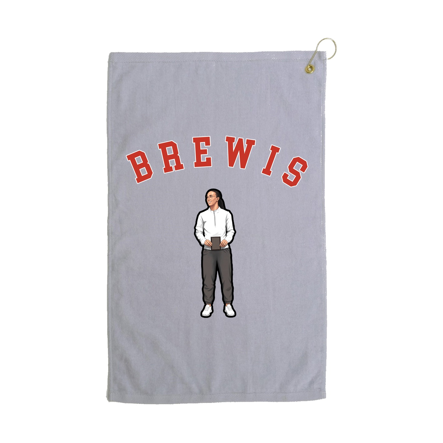 Golf Towel — Shirsey Arch in Grey