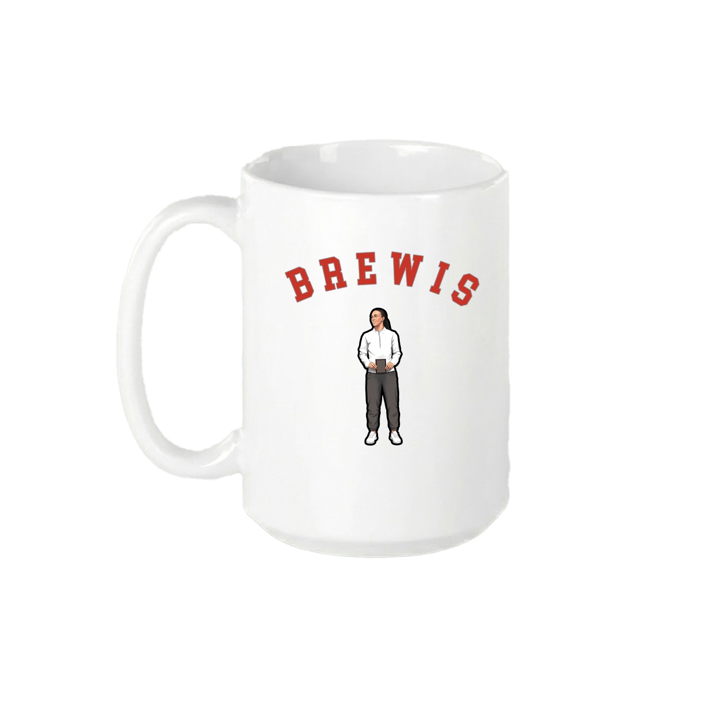 15oz Coffee Mug — Shirsey Arch in White