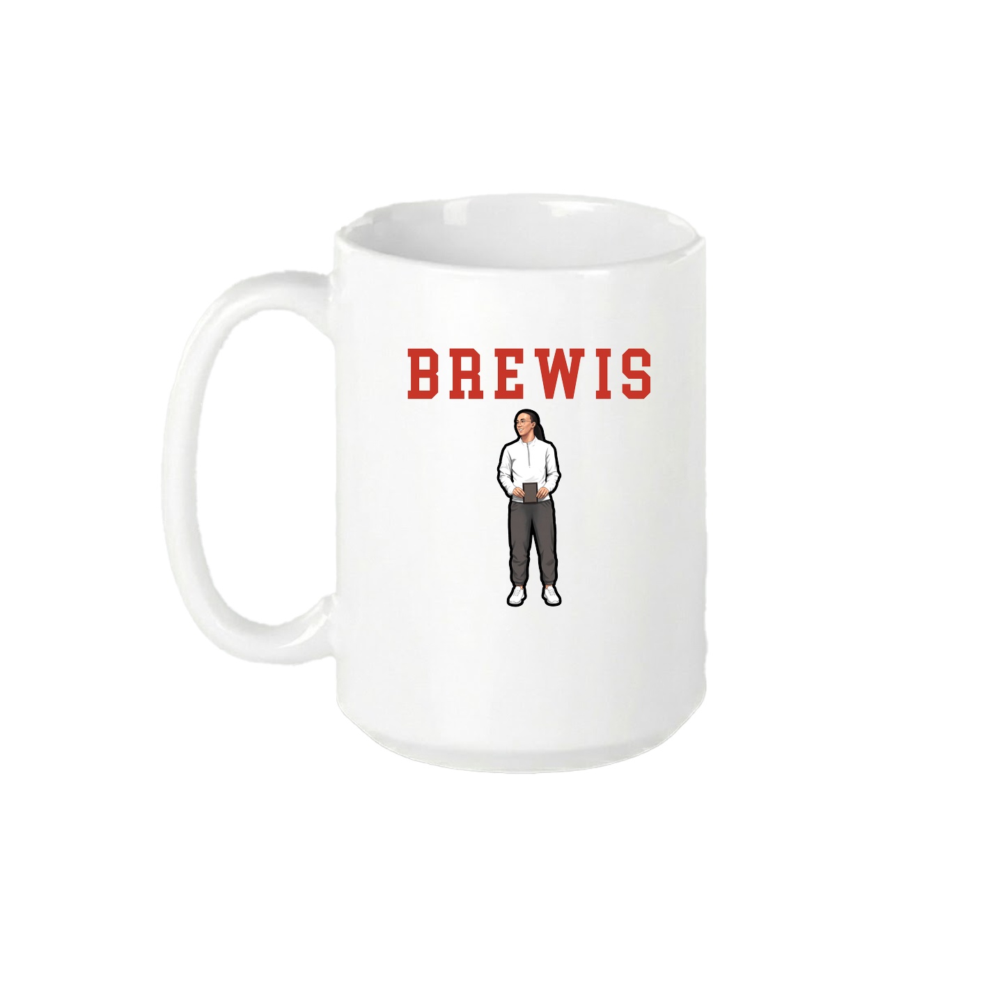 15oz Coffee Mug — Shirsey in White
