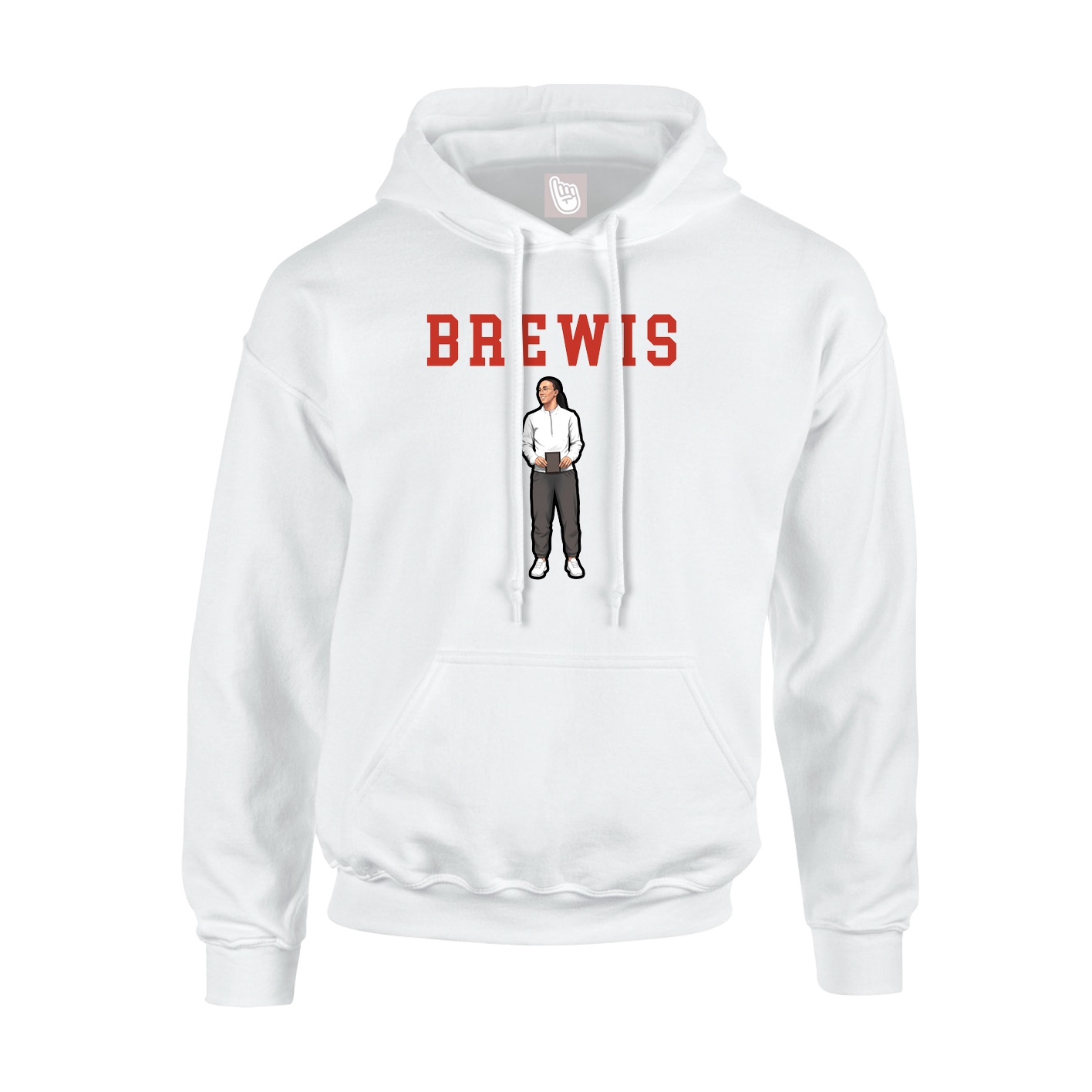 Youth Hoodie — Shirsey in White