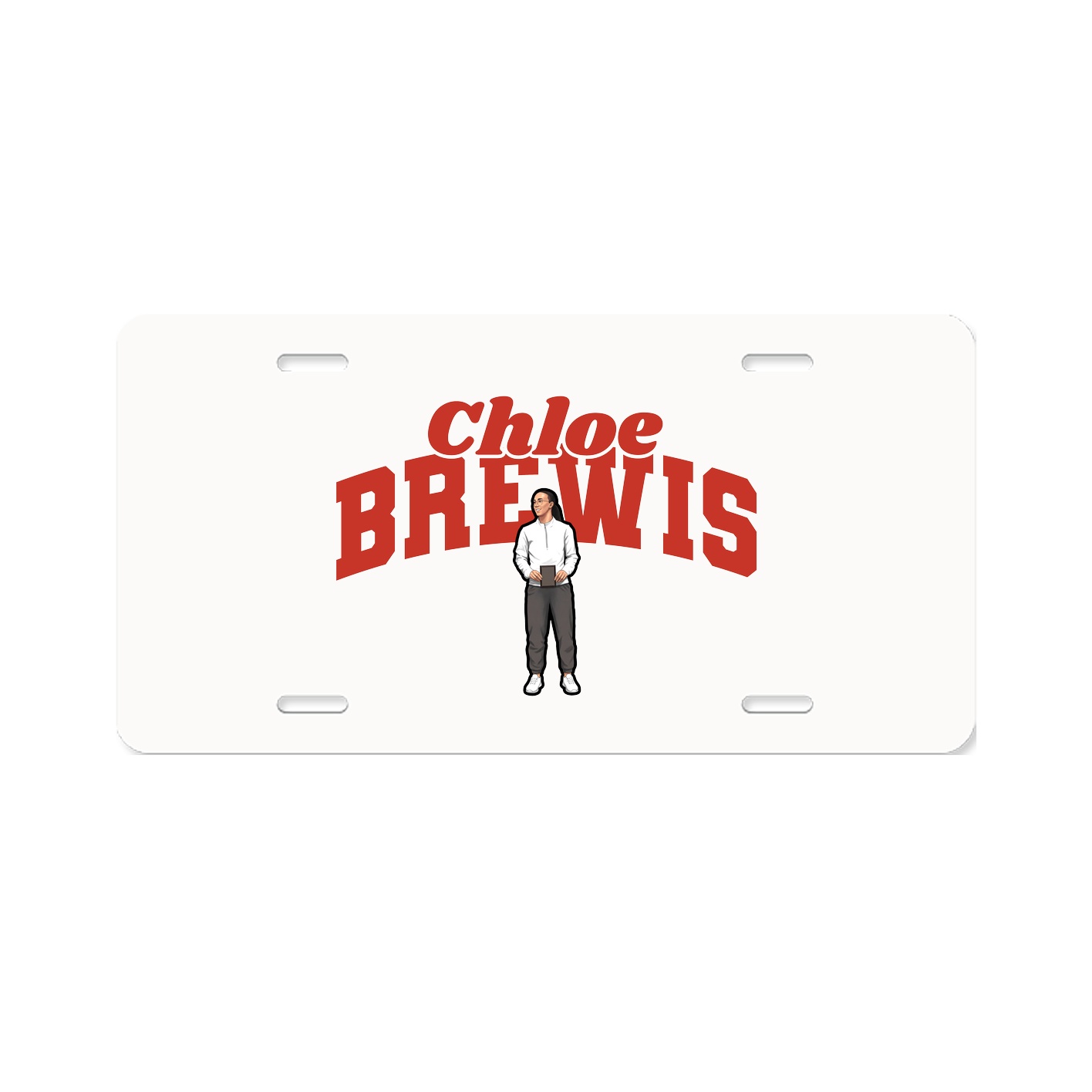 License Plate — Signature Arch in Classic