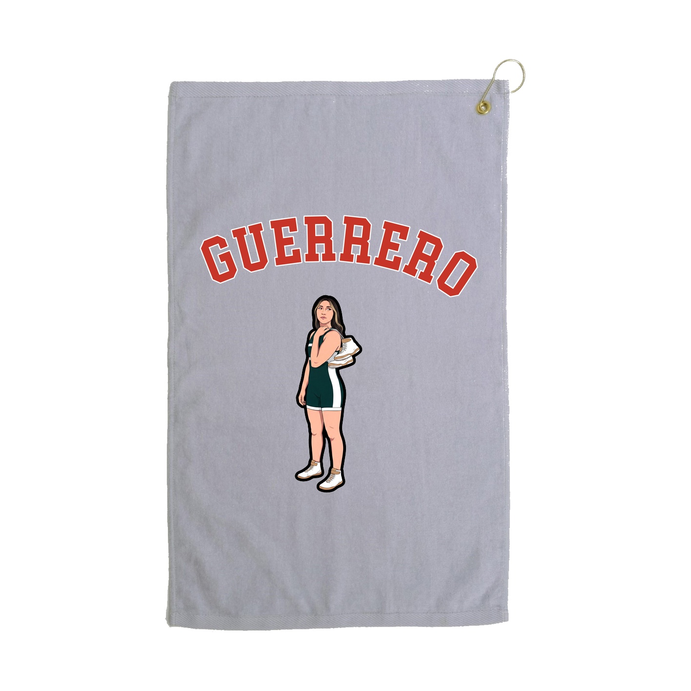 Golf Towel — Shirsey Arch in Grey