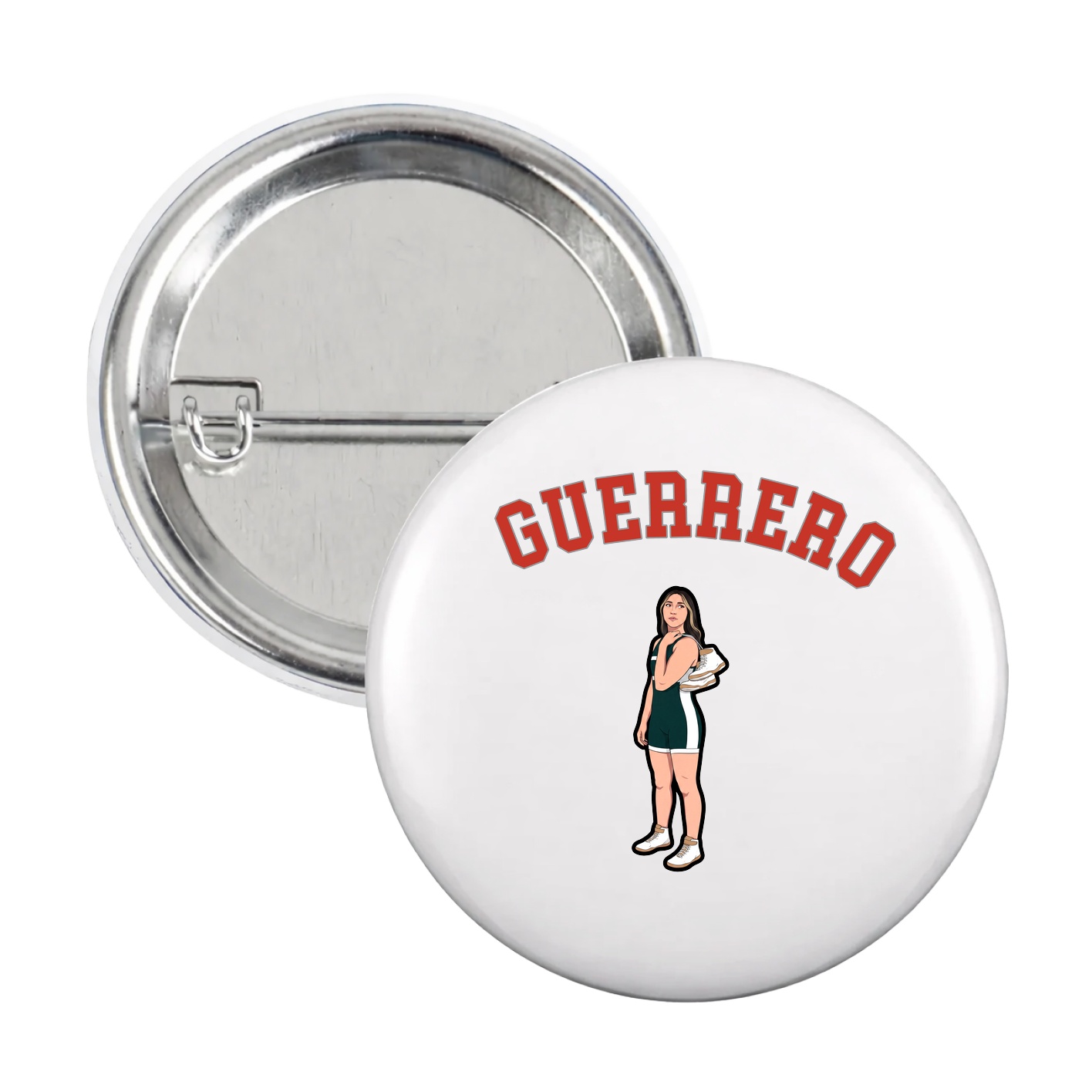 Game Day Button — Shirsey Arch in White