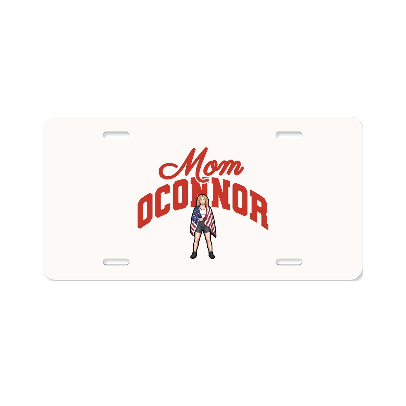 License Plate — Mothers Day Arch in Classic