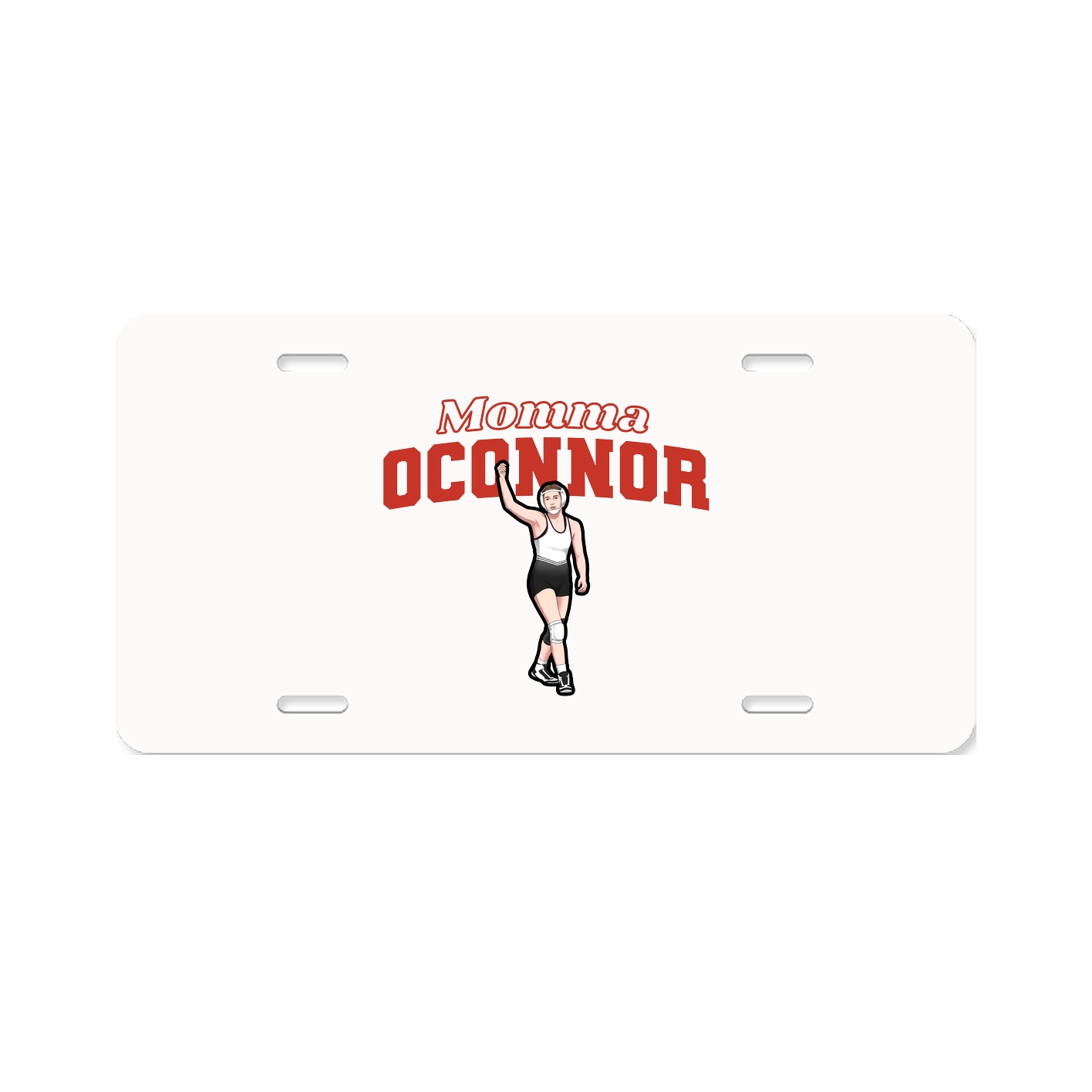 License Plate — Mothers Day Block in Classic