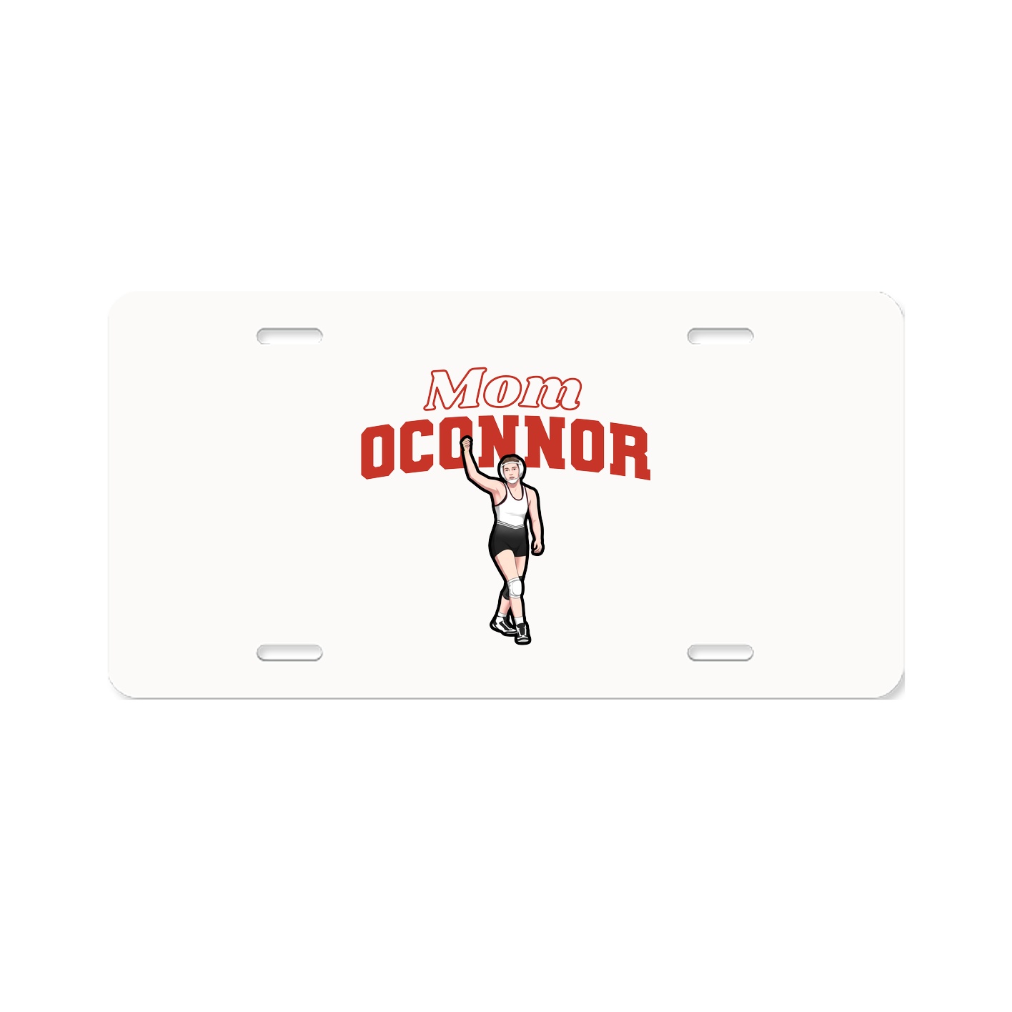 License Plate — Mothers Day Block in Classic