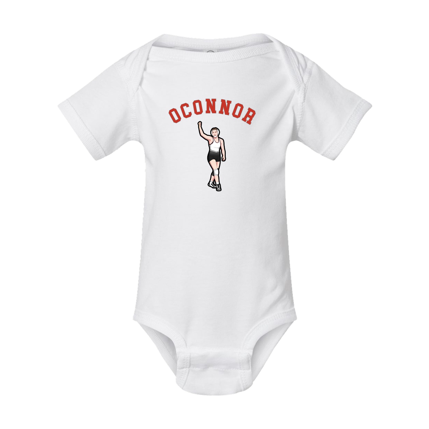 Baby Onesie — Shirsey Arch in White