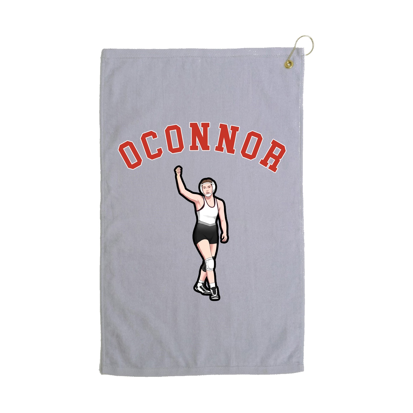 Golf Towel — Shirsey Arch in Grey