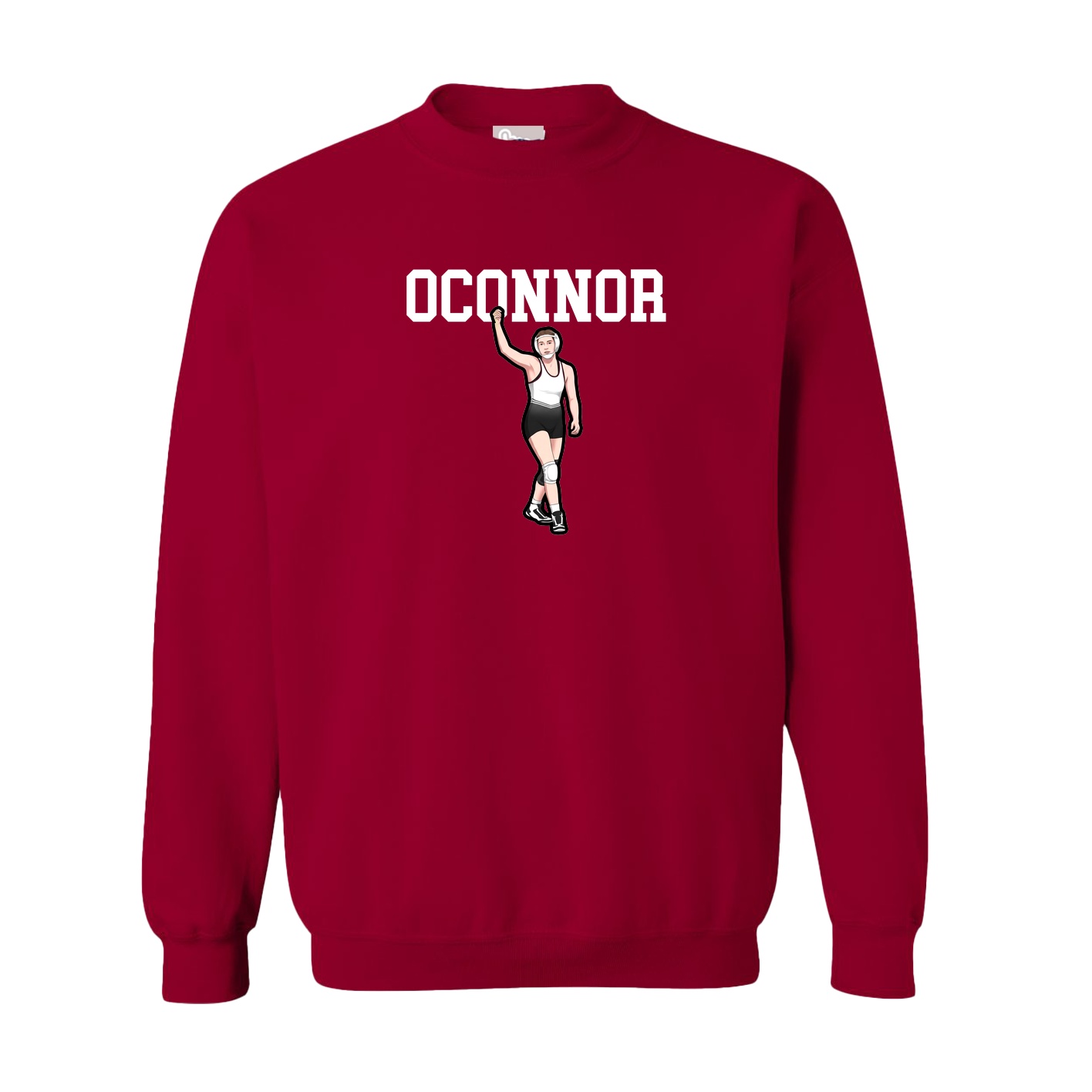 Fleece Crew — Shirsey in Cardinal