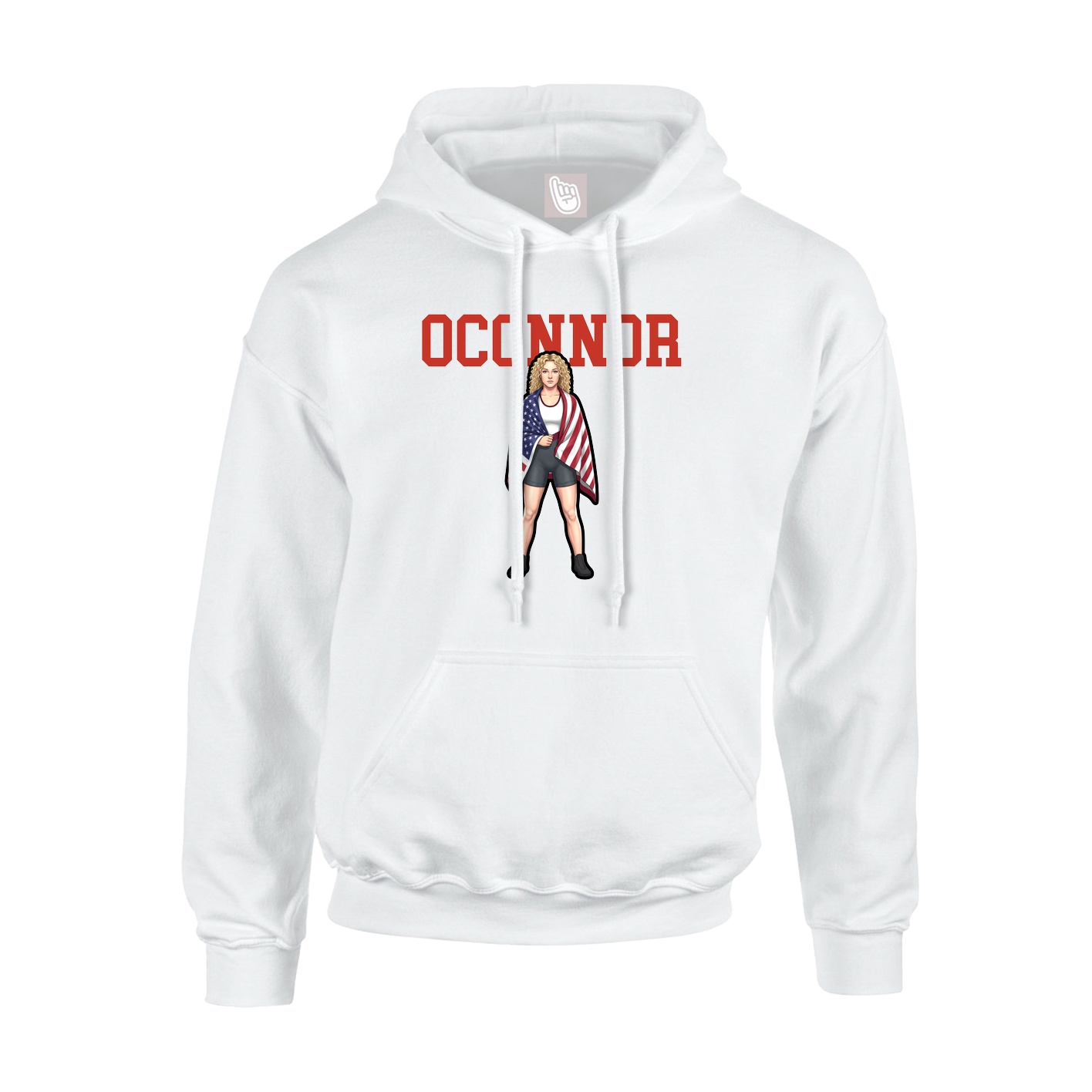Youth Hoodie — Shirsey in White