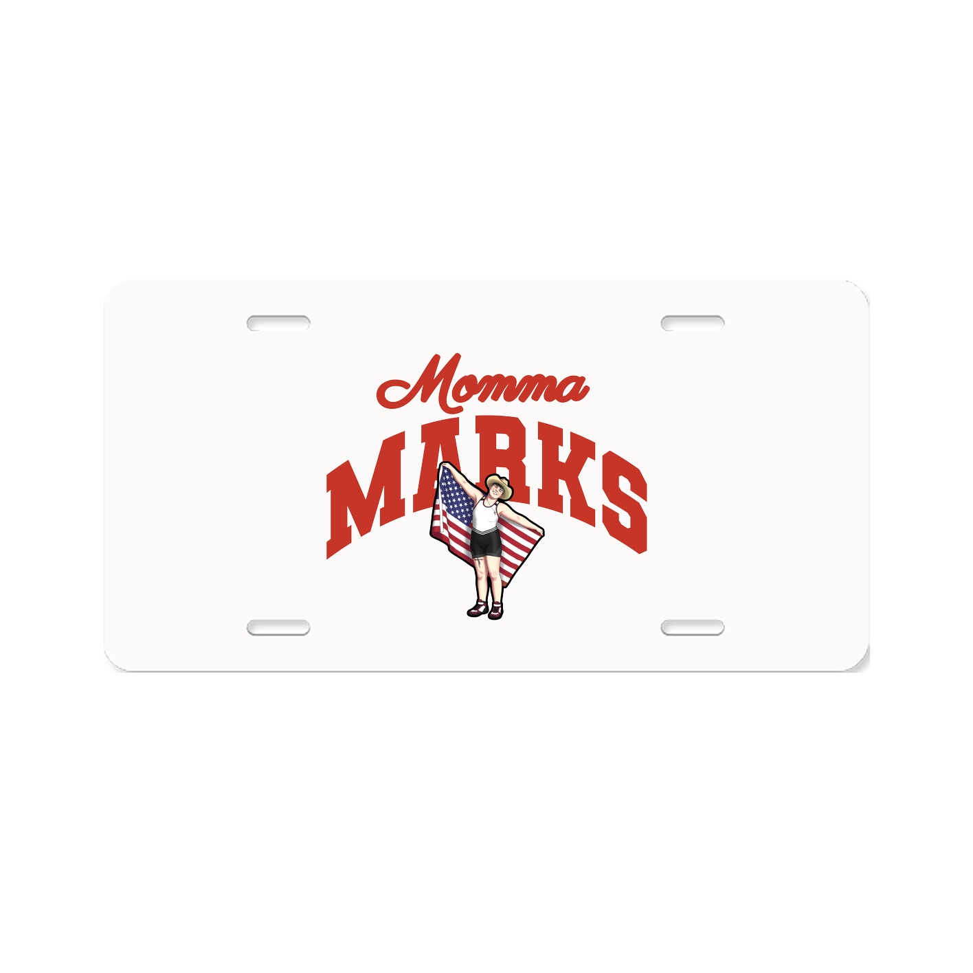 License Plate — Mothers Day Arch in Classic