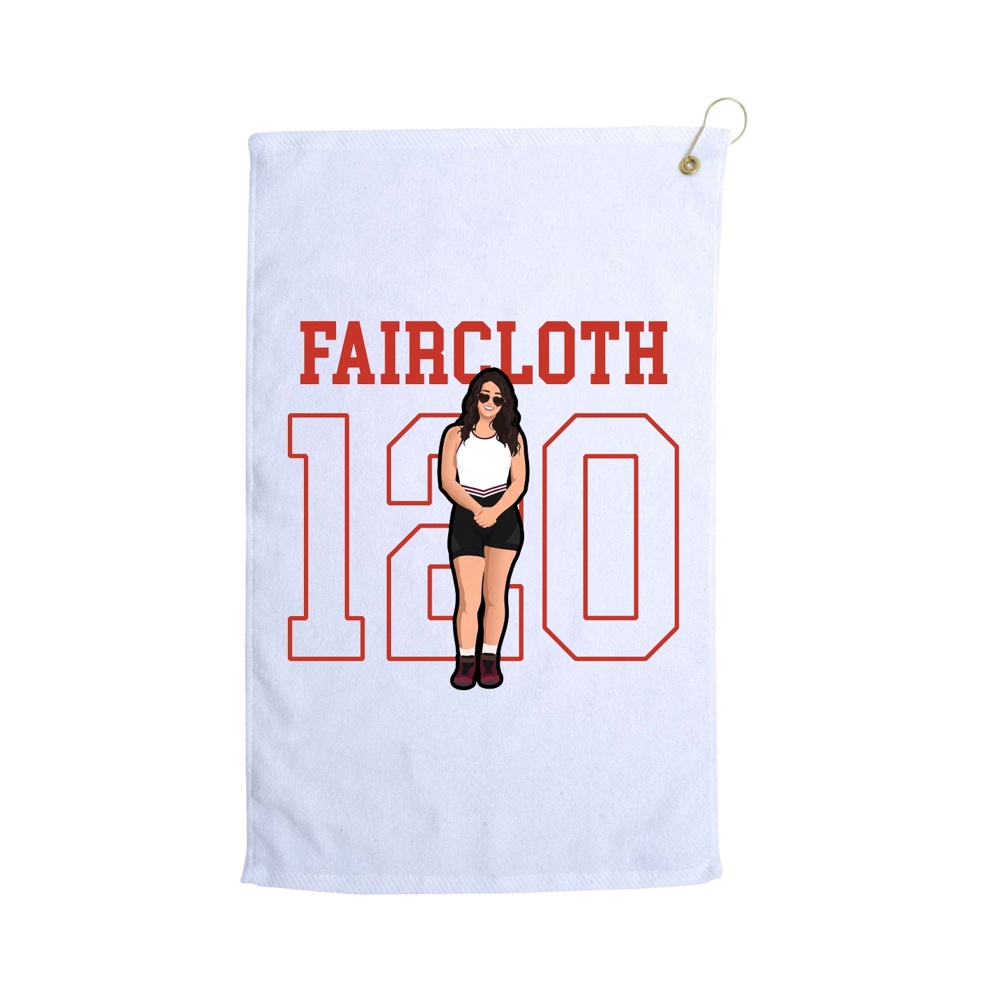 Terry Velour Golf Towel