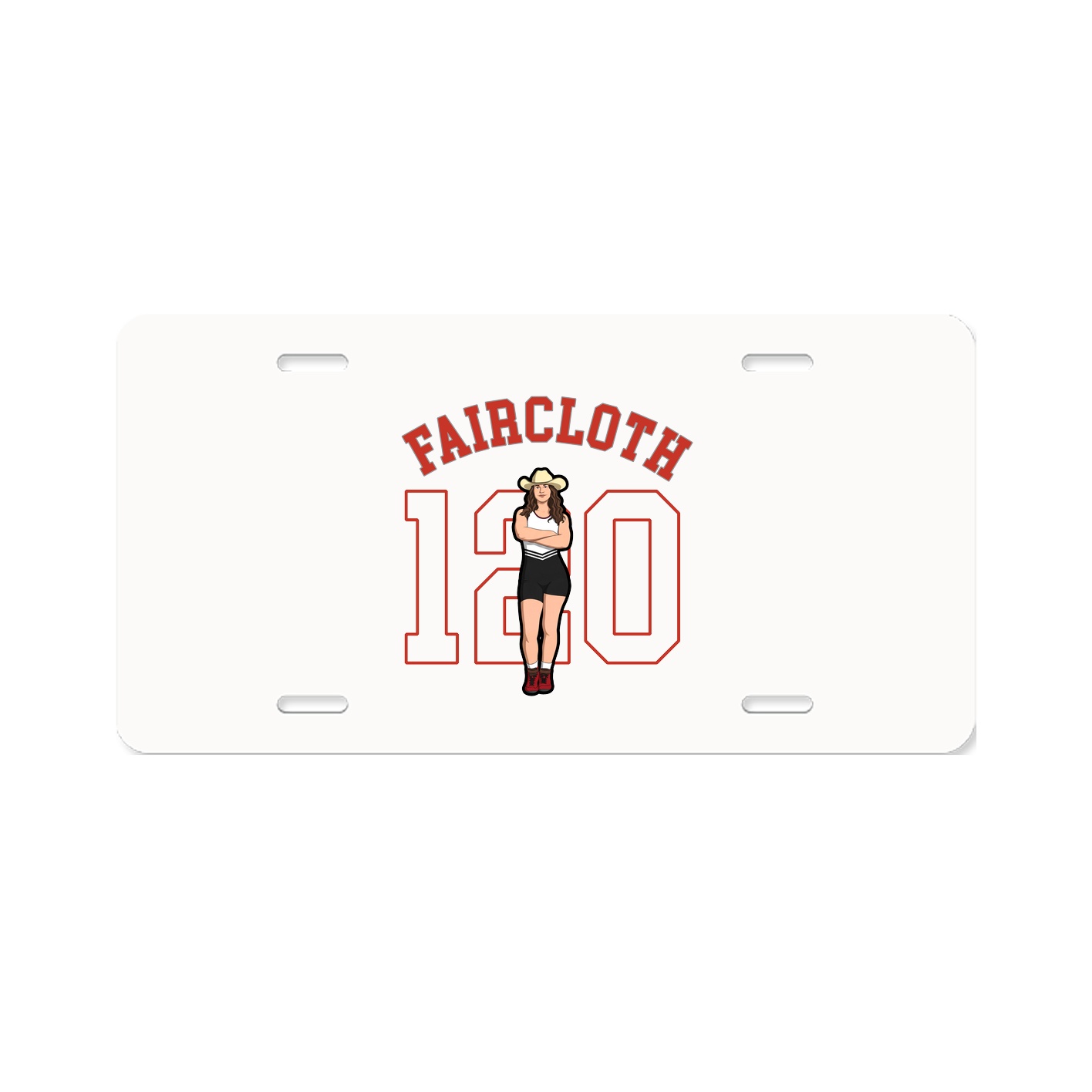 License Plate — Shirsey Arch in Classic