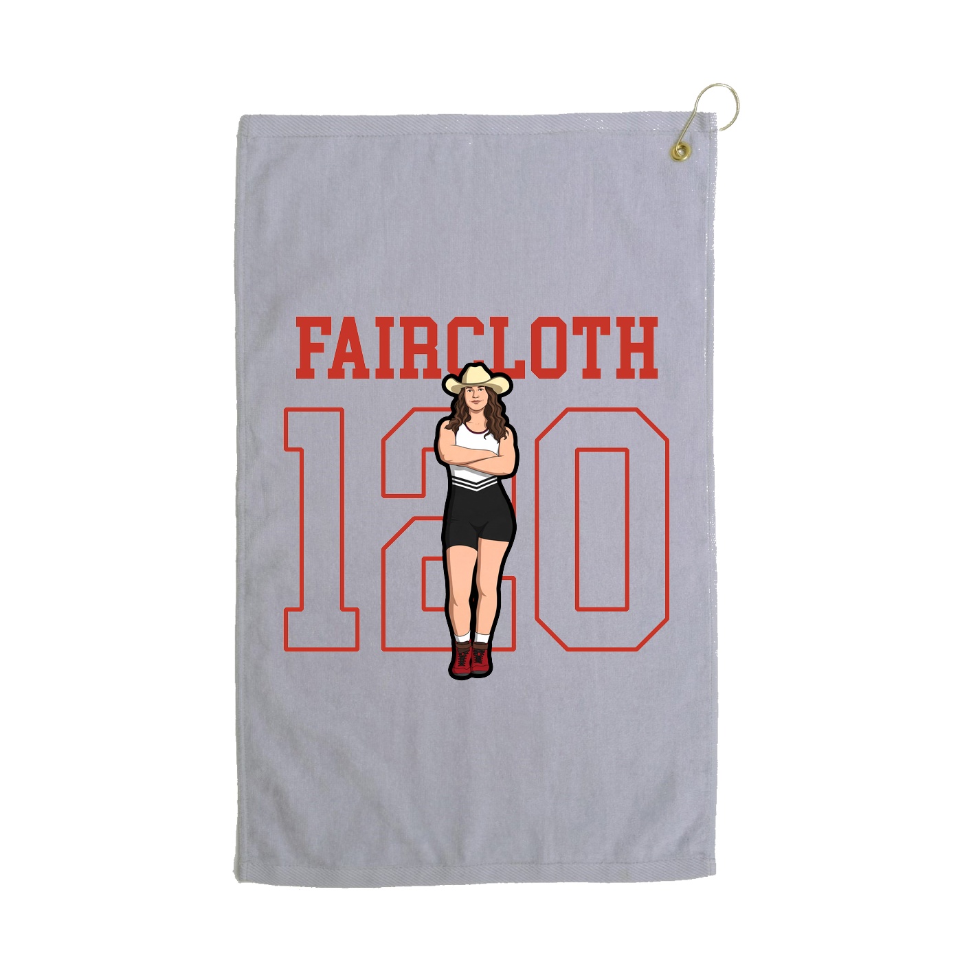 Golf Towel — Shirsey in Grey