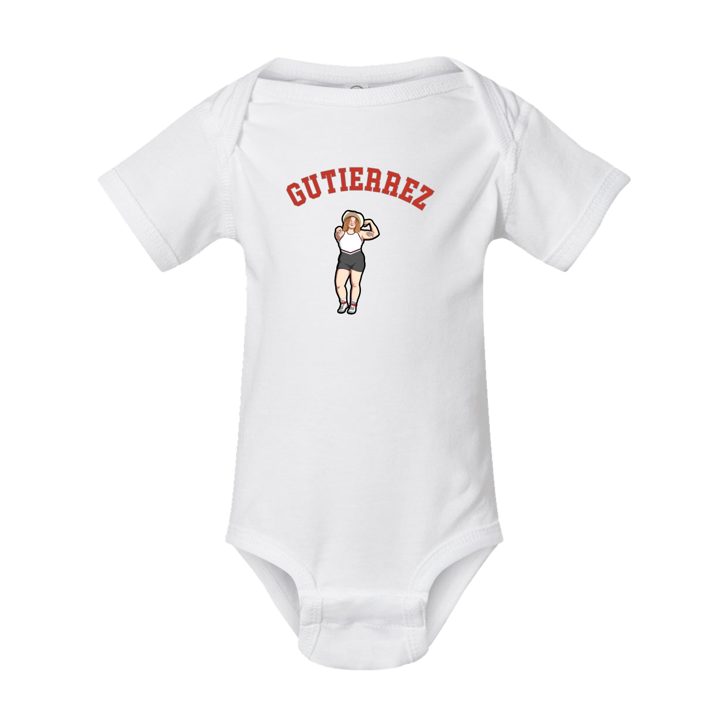 Baby Onesie — Shirsey Arch in White