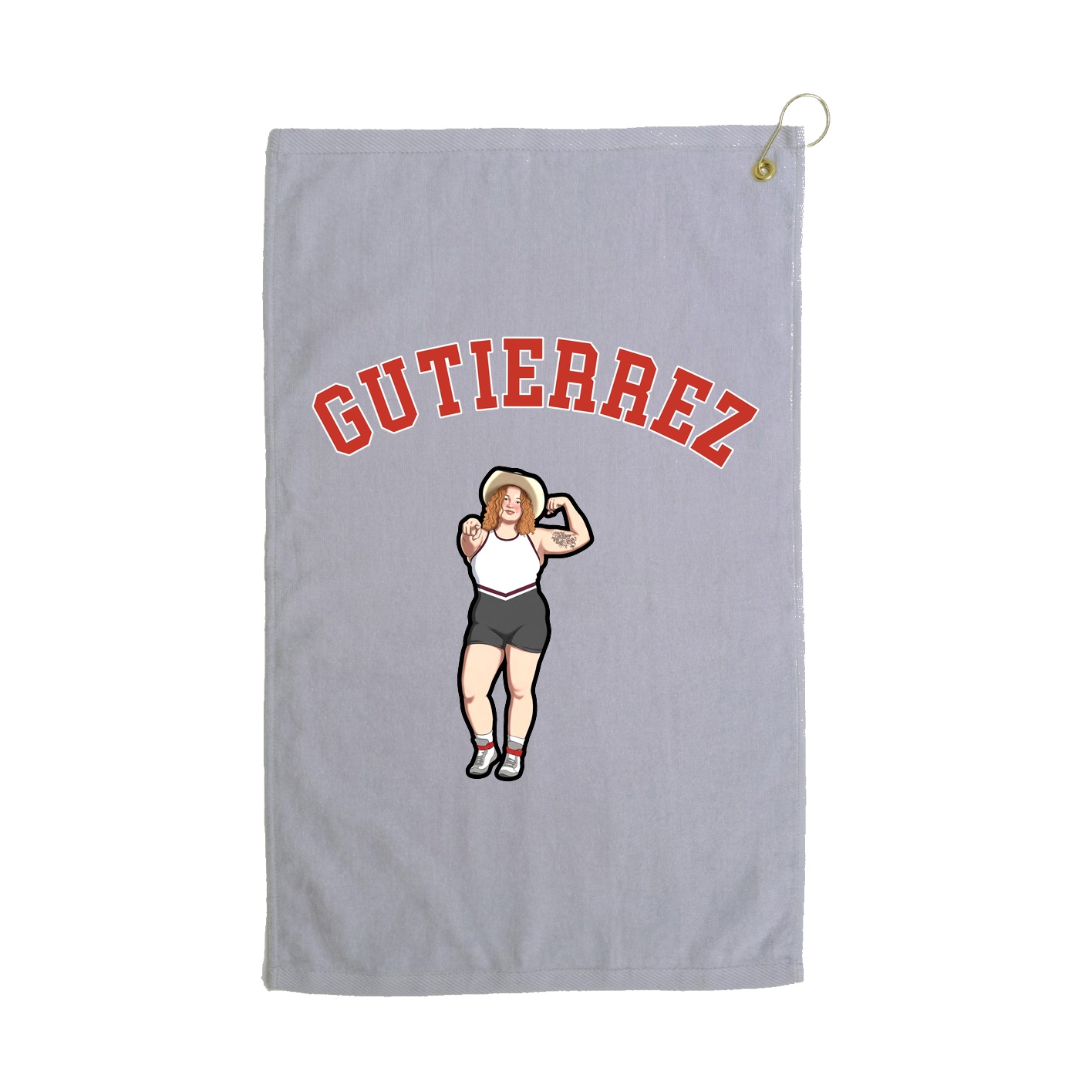 Golf Towel — Shirsey Arch in Grey