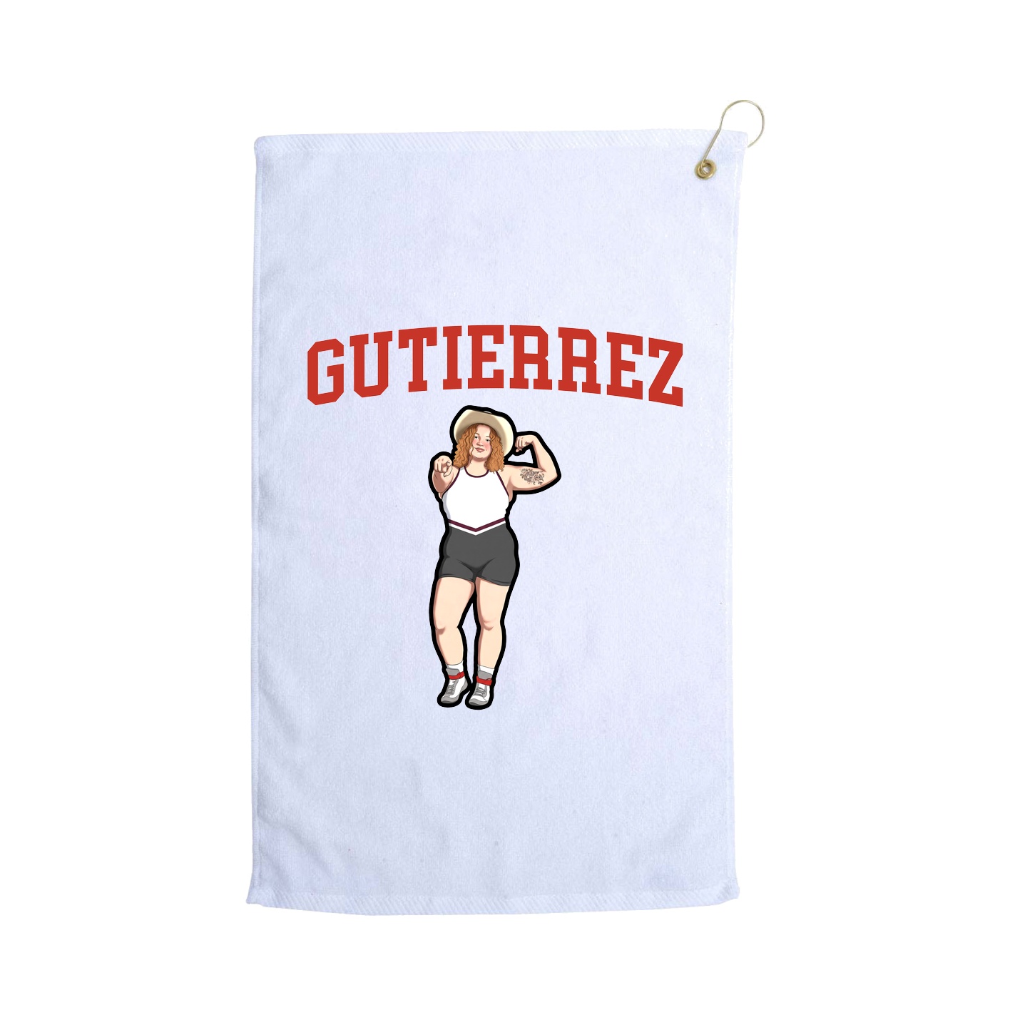 Golf Towel — Shirsey in White
