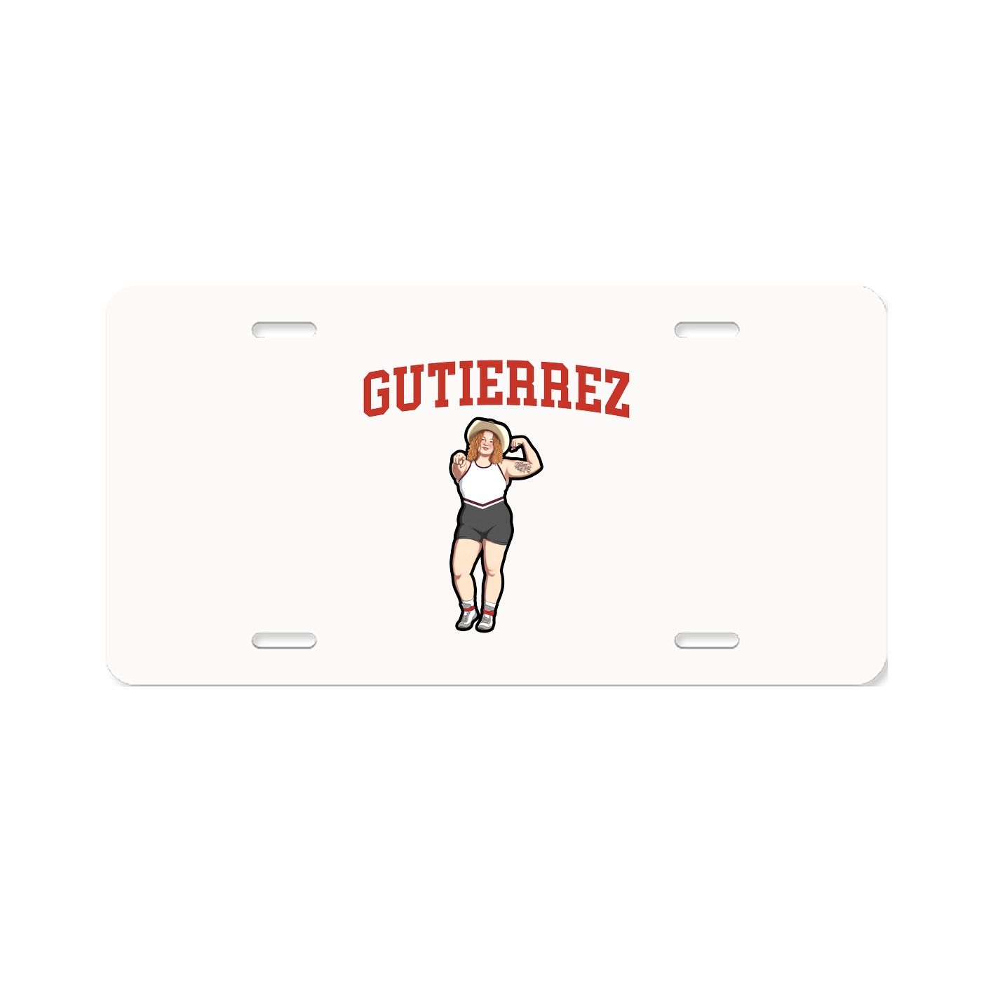 License Plate — Shirsey in Classic