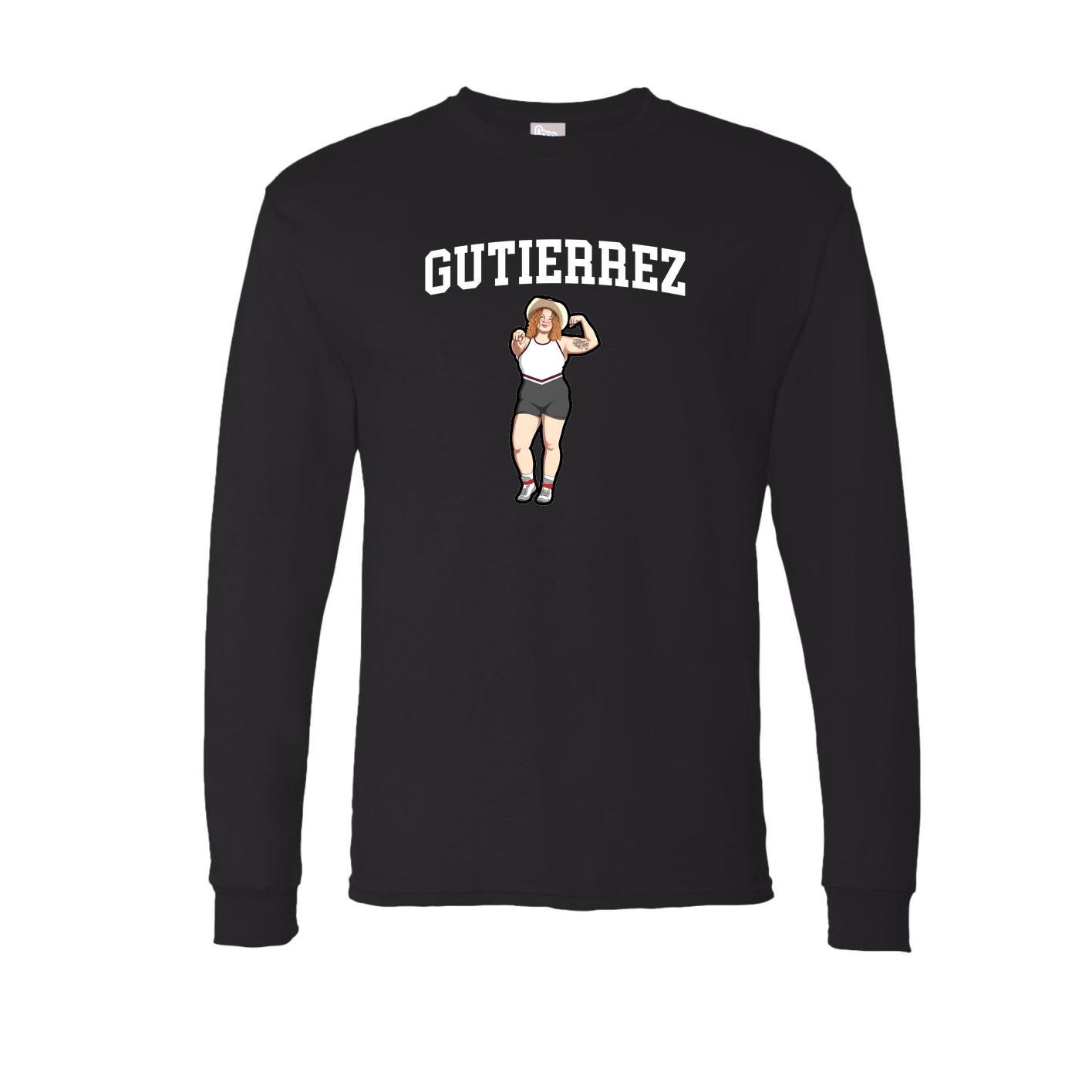 Long Sleeve Tee — Shirsey in Black