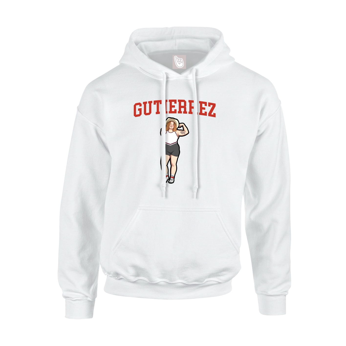 Youth Hoodie — Shirsey in White