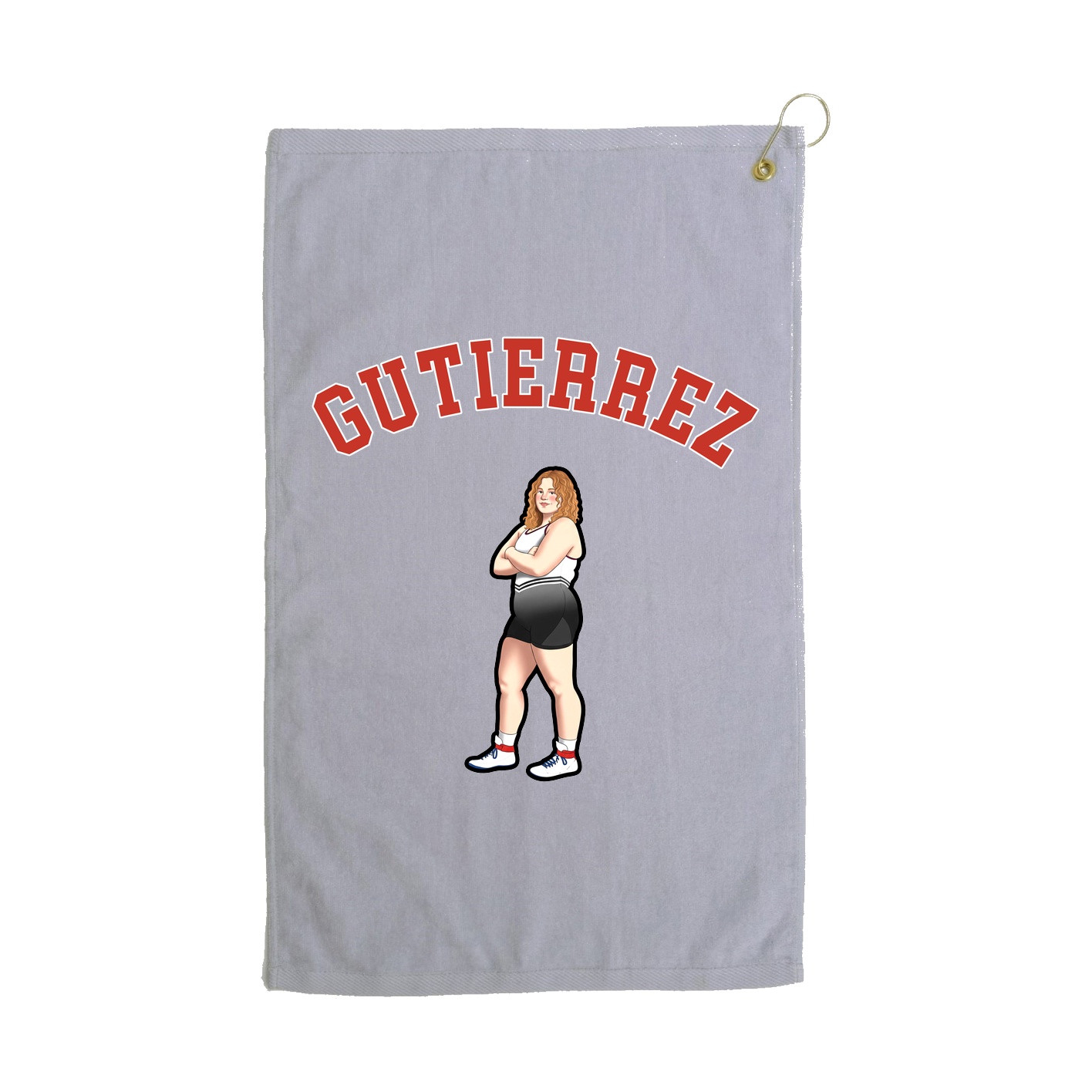 Golf Towel — Shirsey Arch in Grey