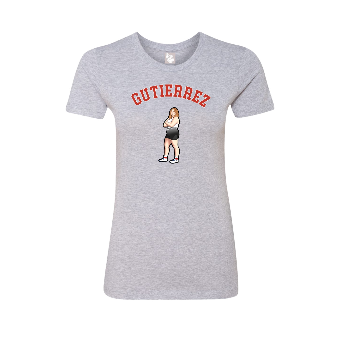 Womens Tee — Shirsey Arch in Grey