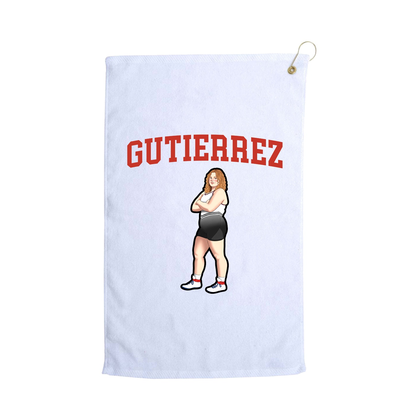 Golf Towel — Shirsey in White