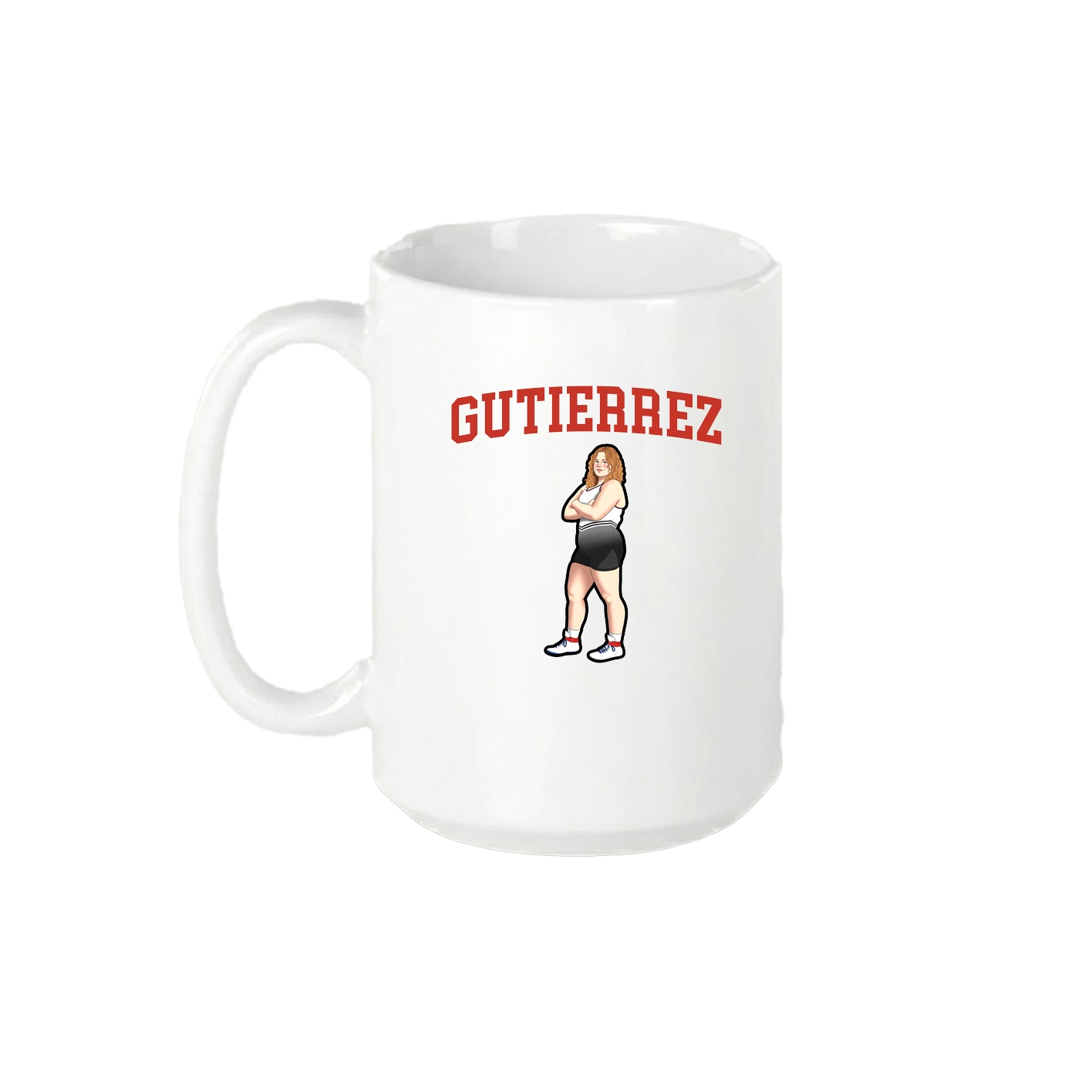 15oz Coffee Mug — Shirsey in White
