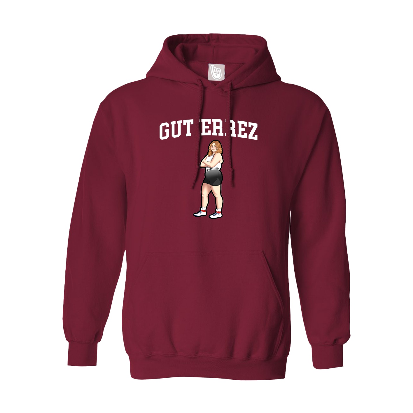 Hoodie — Shirsey in Cardinal