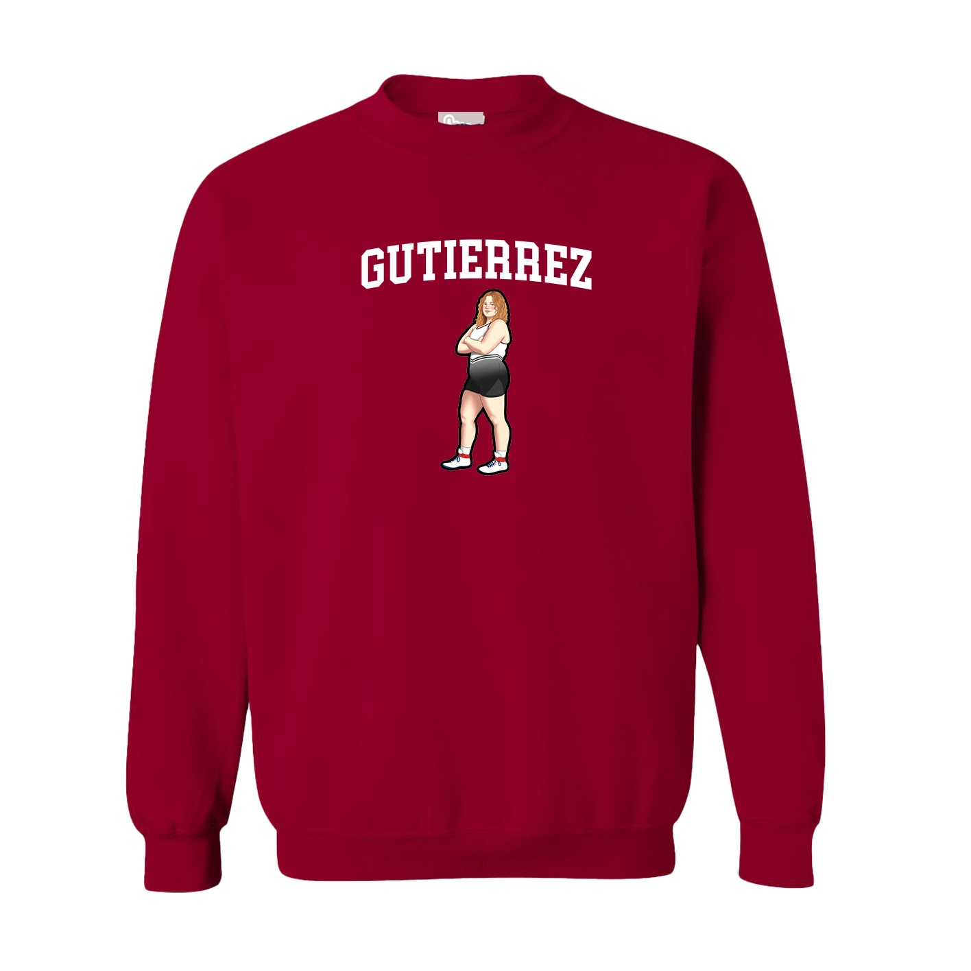 Fleece Crew — Shirsey in Cardinal