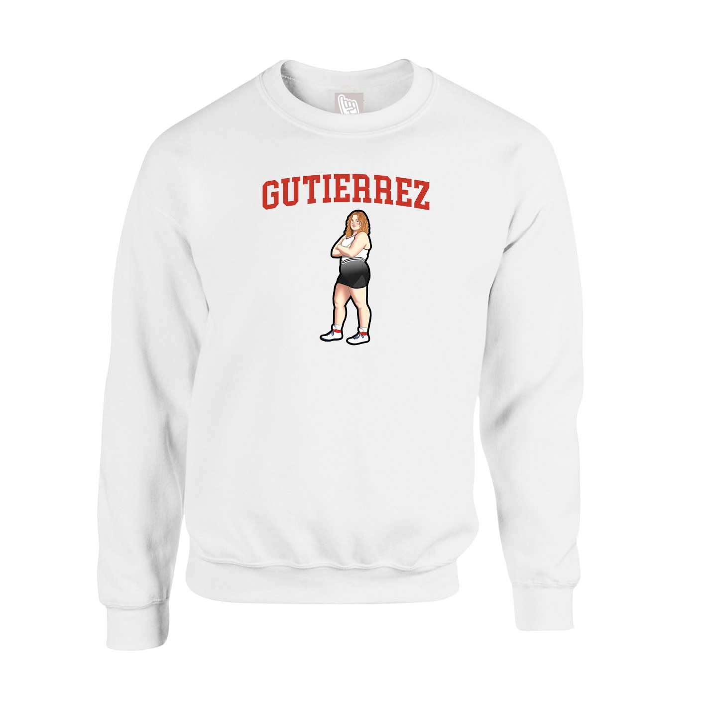 Fleece Crew — Shirsey in White