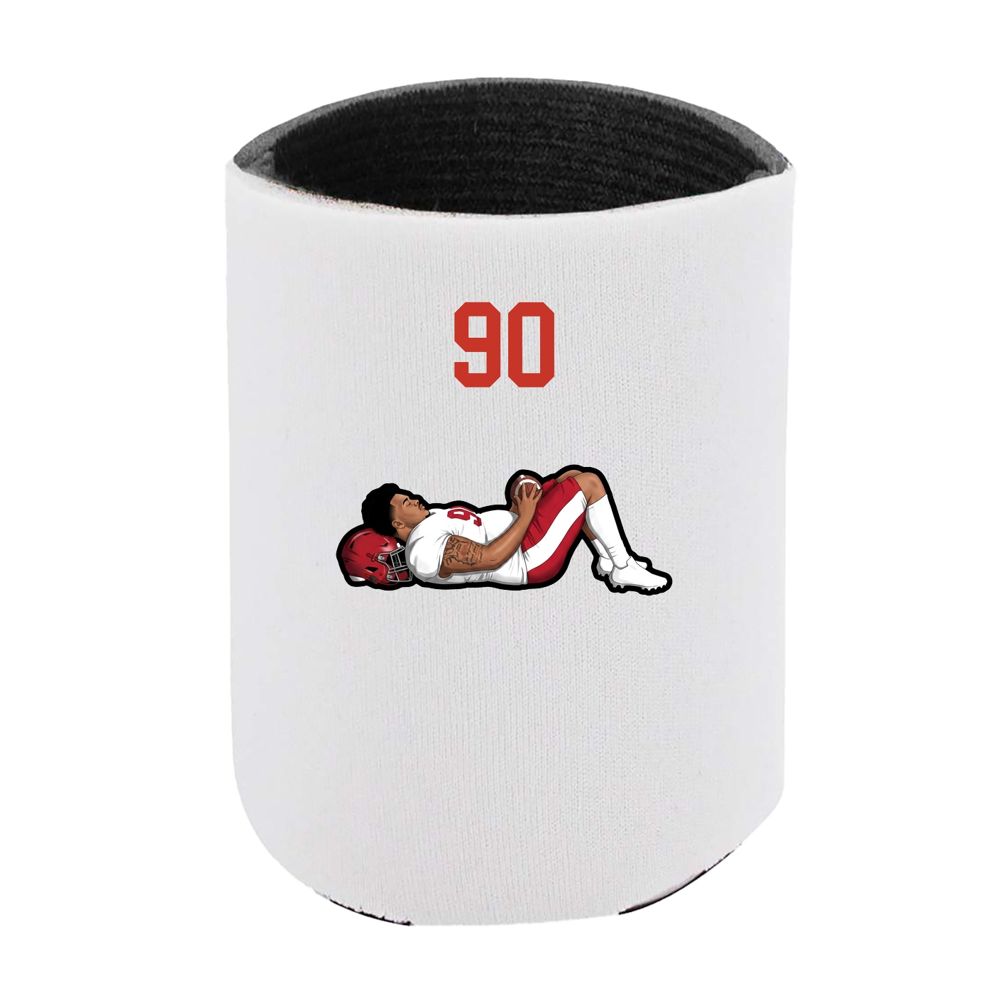 Can Holder — Number Top in White