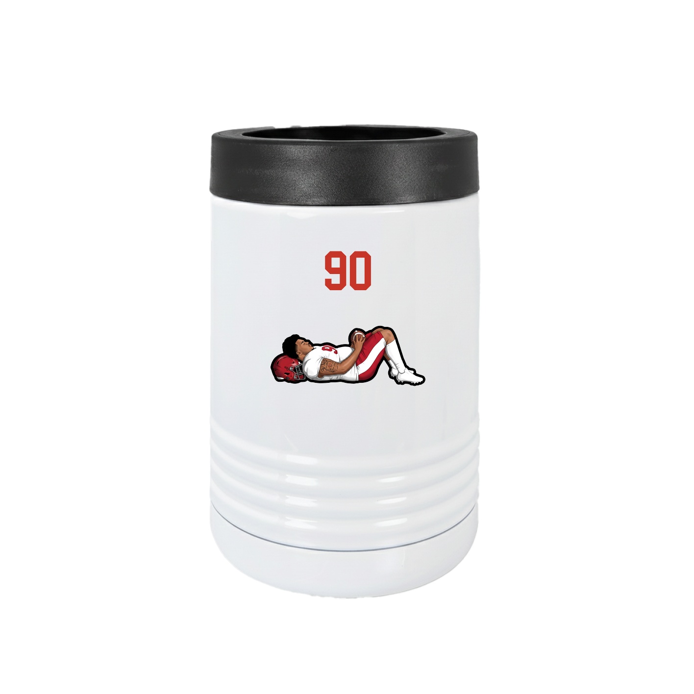 Beverage Holder — Number Top in White