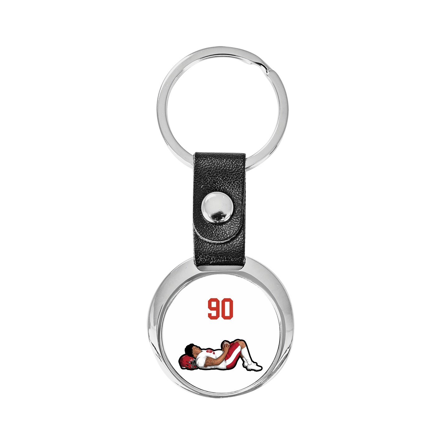 Key Chain — Number Top in Classic