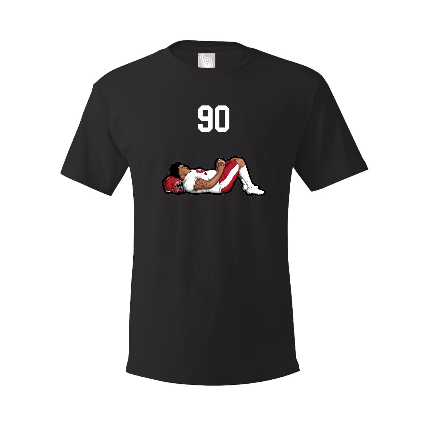 Tee — Number Top in Black