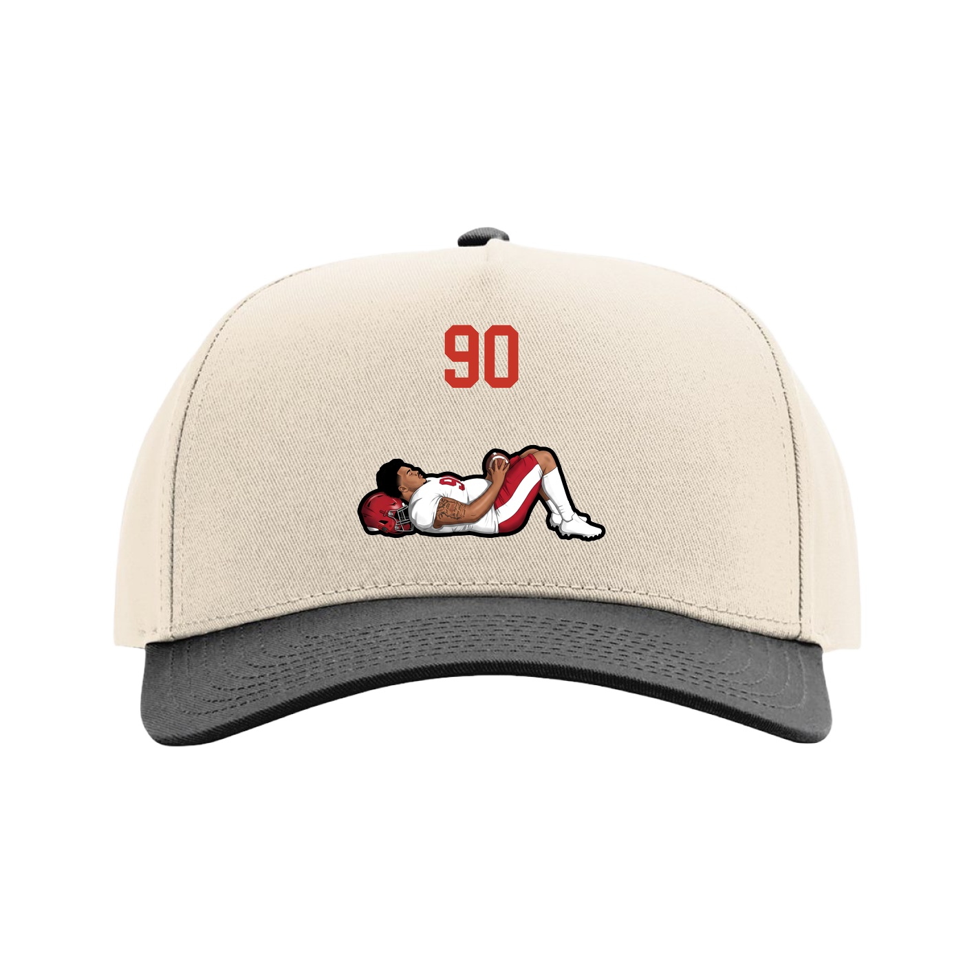Full Fabric Five-Panel Champ Cap