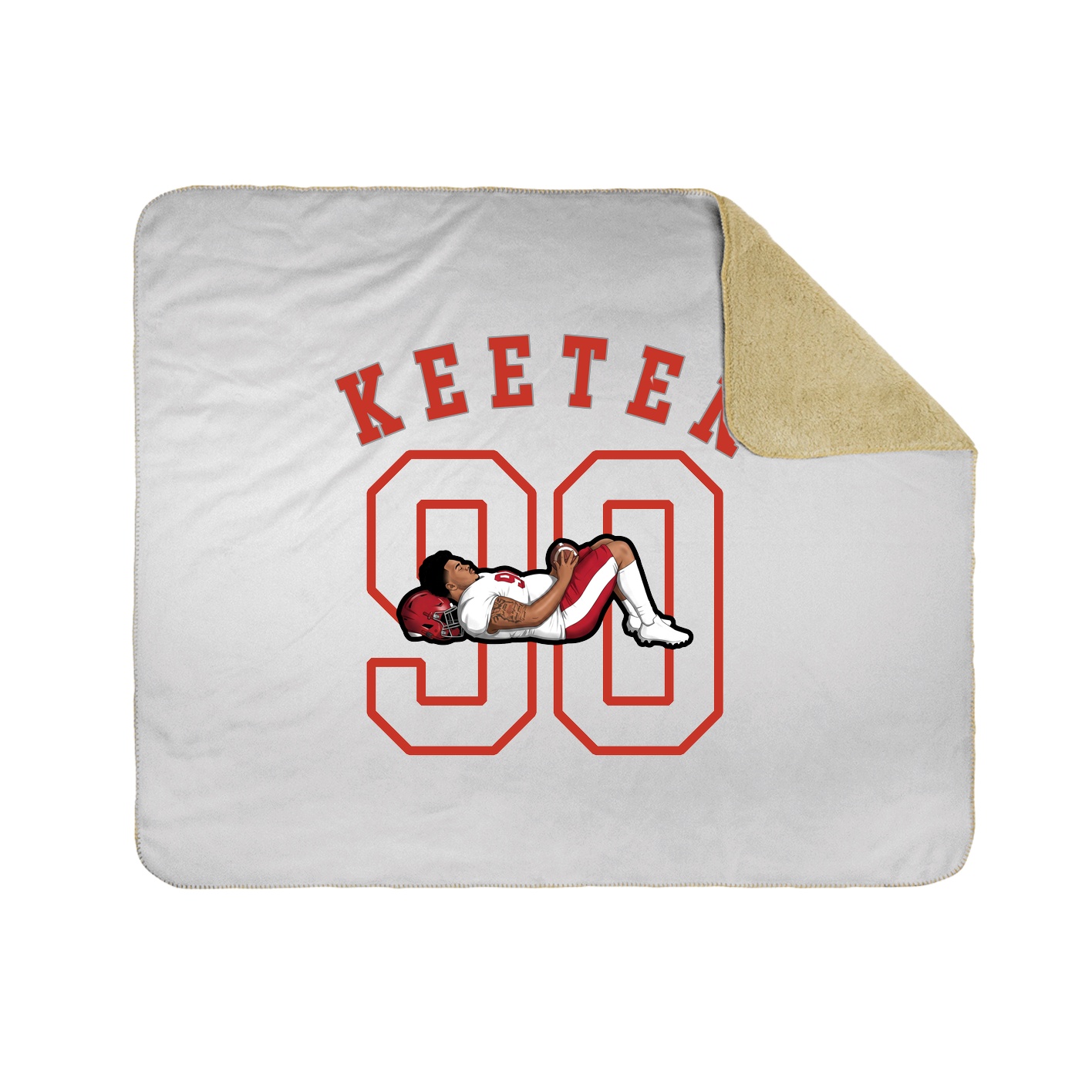 Throw Blanket — Shirsey Arch in White