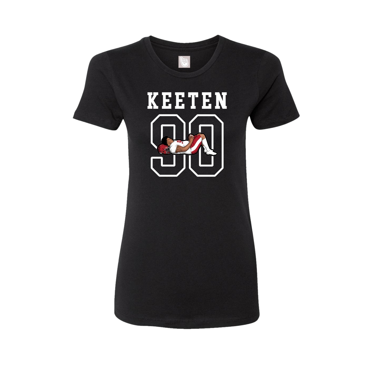 Fitted Women's Tee — Shirsey in Black
