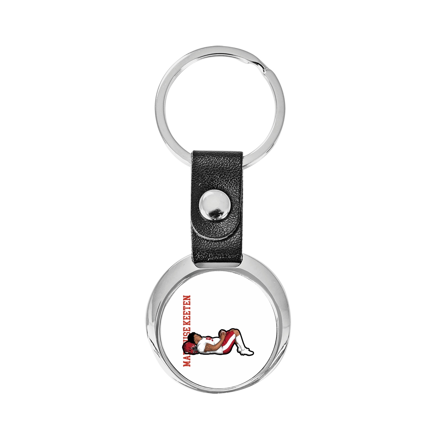 Key Chain — Name Vertical in Classic