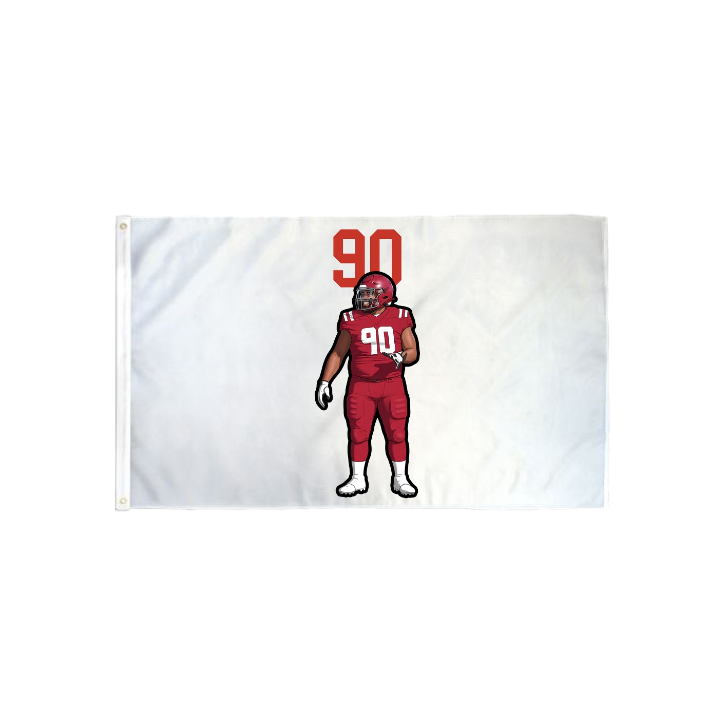 3x5 Flag — Number Top in Classic