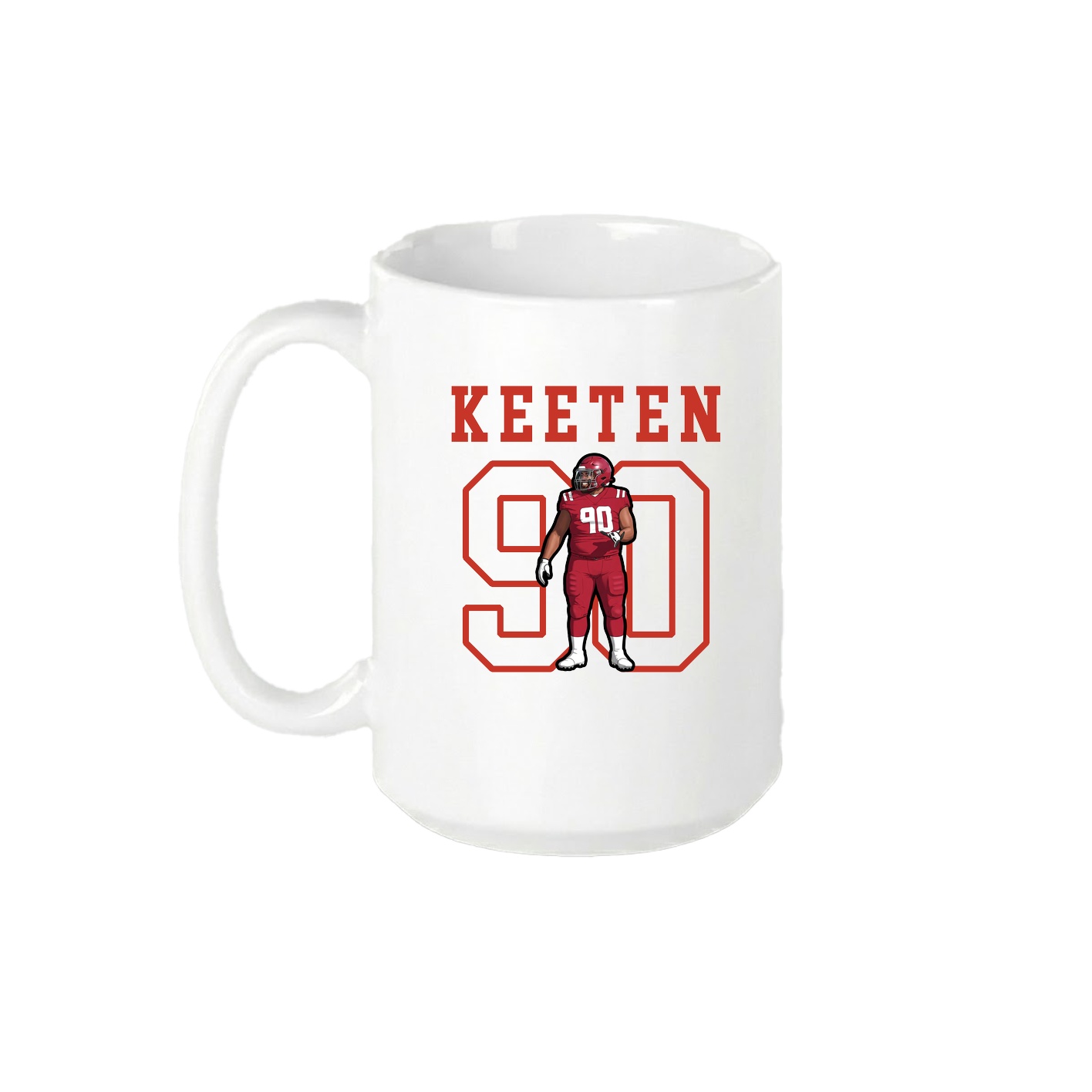 15oz Coffee Mug — Shirsey in White